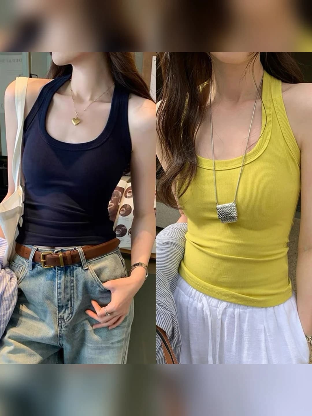 Navy + Yellow (2 pcs)