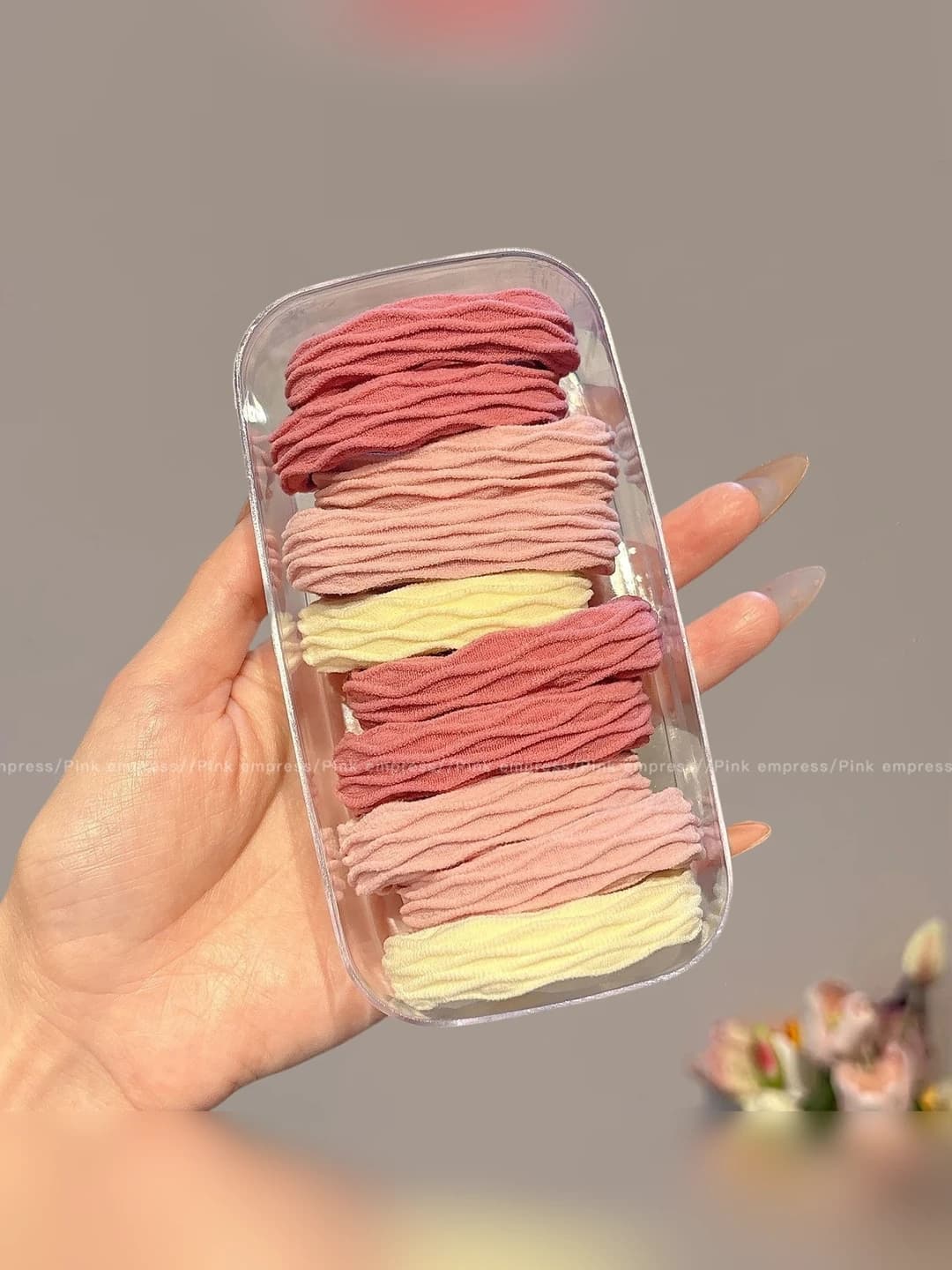Фасоль розовый, 5 шт, 4.5 см