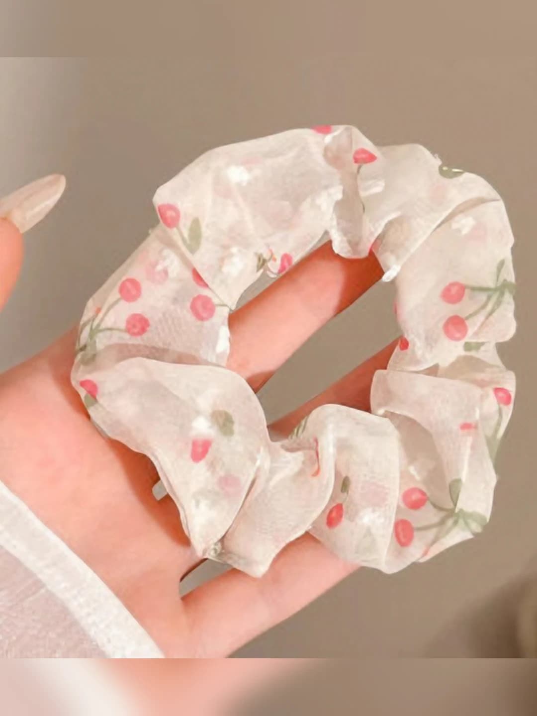 1# Бежевая вишня, 9 см