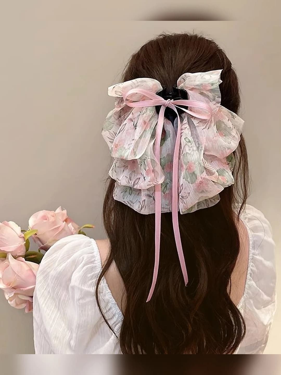 2# Floral, pink