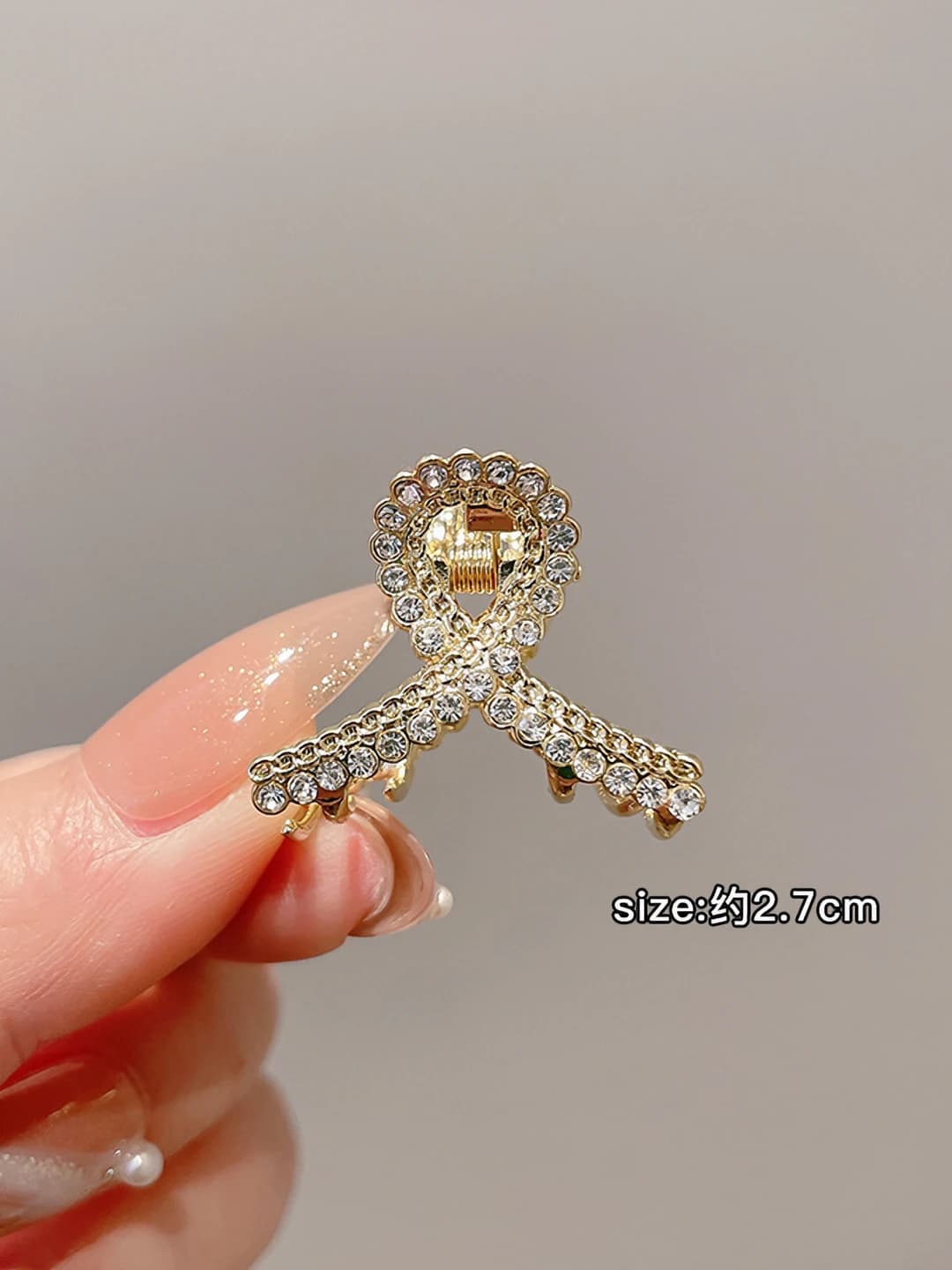 3# Маленький бриллиантовый Y-образный зажим - 3 см
