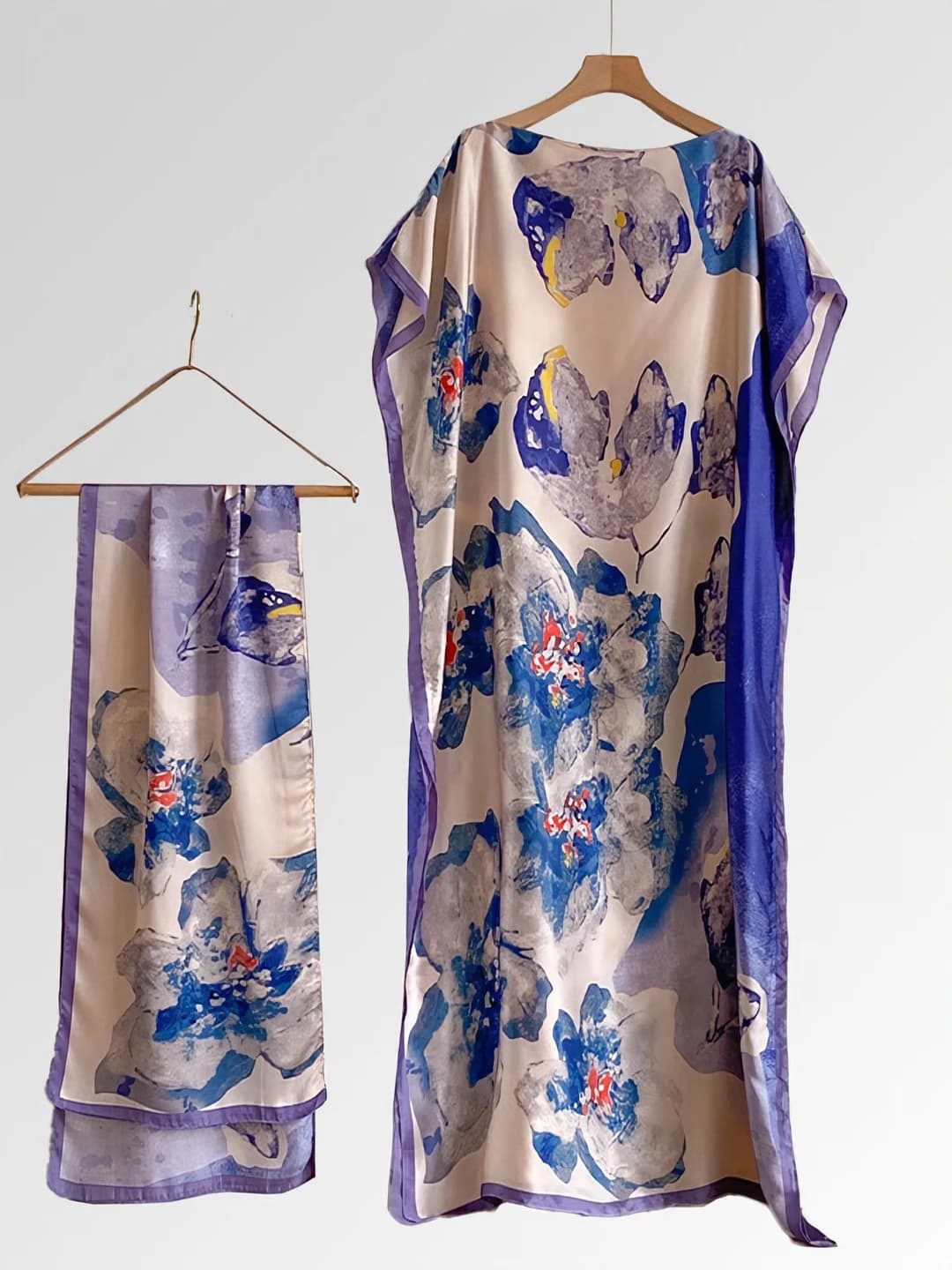 32-Floral navy