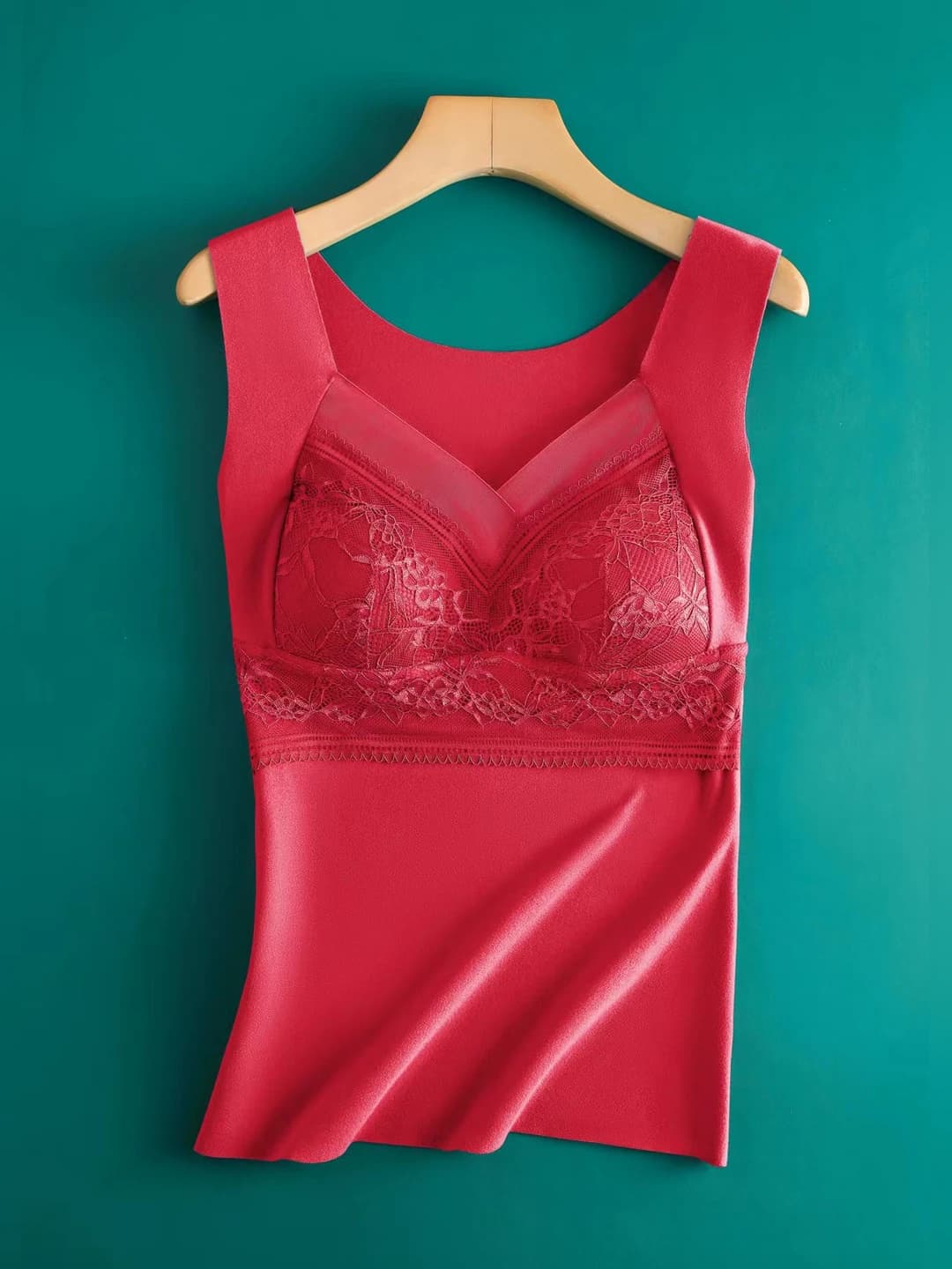 Bright red