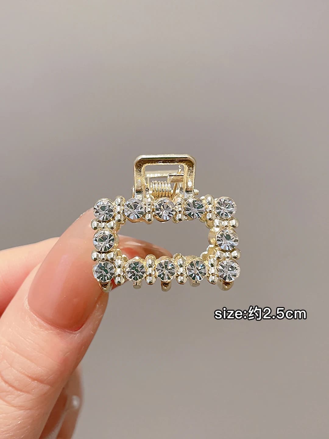 4# Квадрат, полностью бриллиант (2cm)