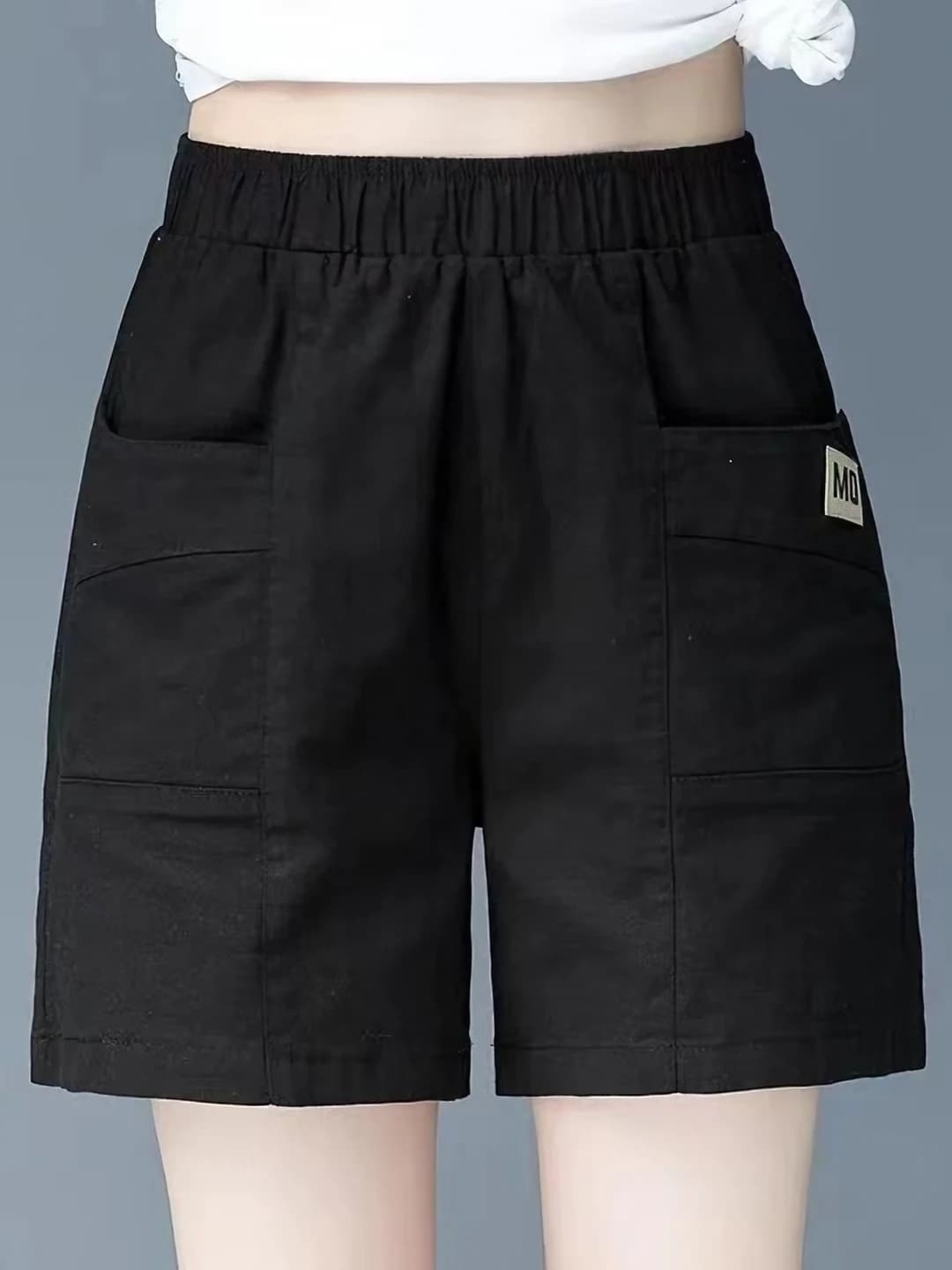 Black A704 [Woven cotton]