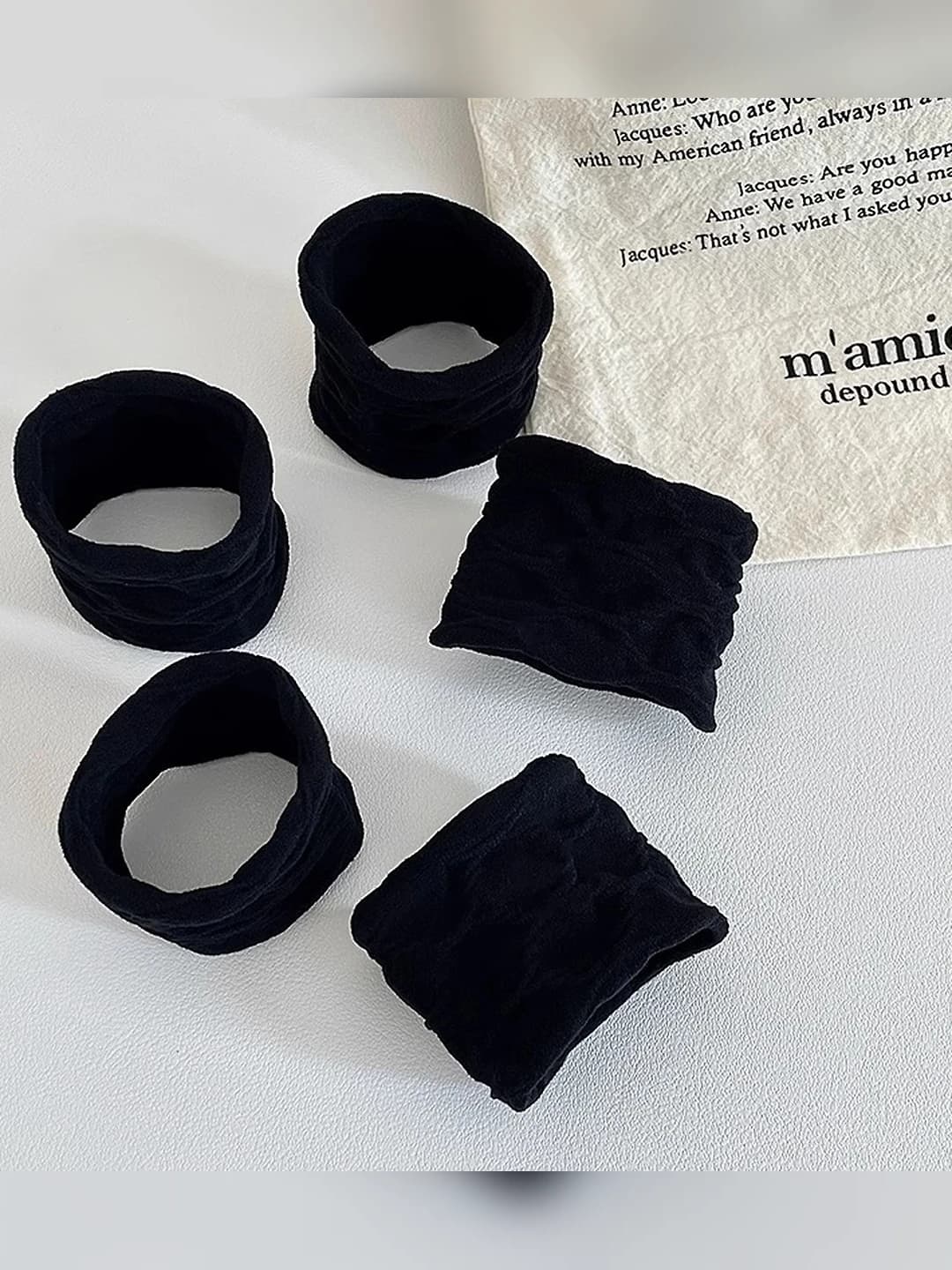 3# Black 5 pcs