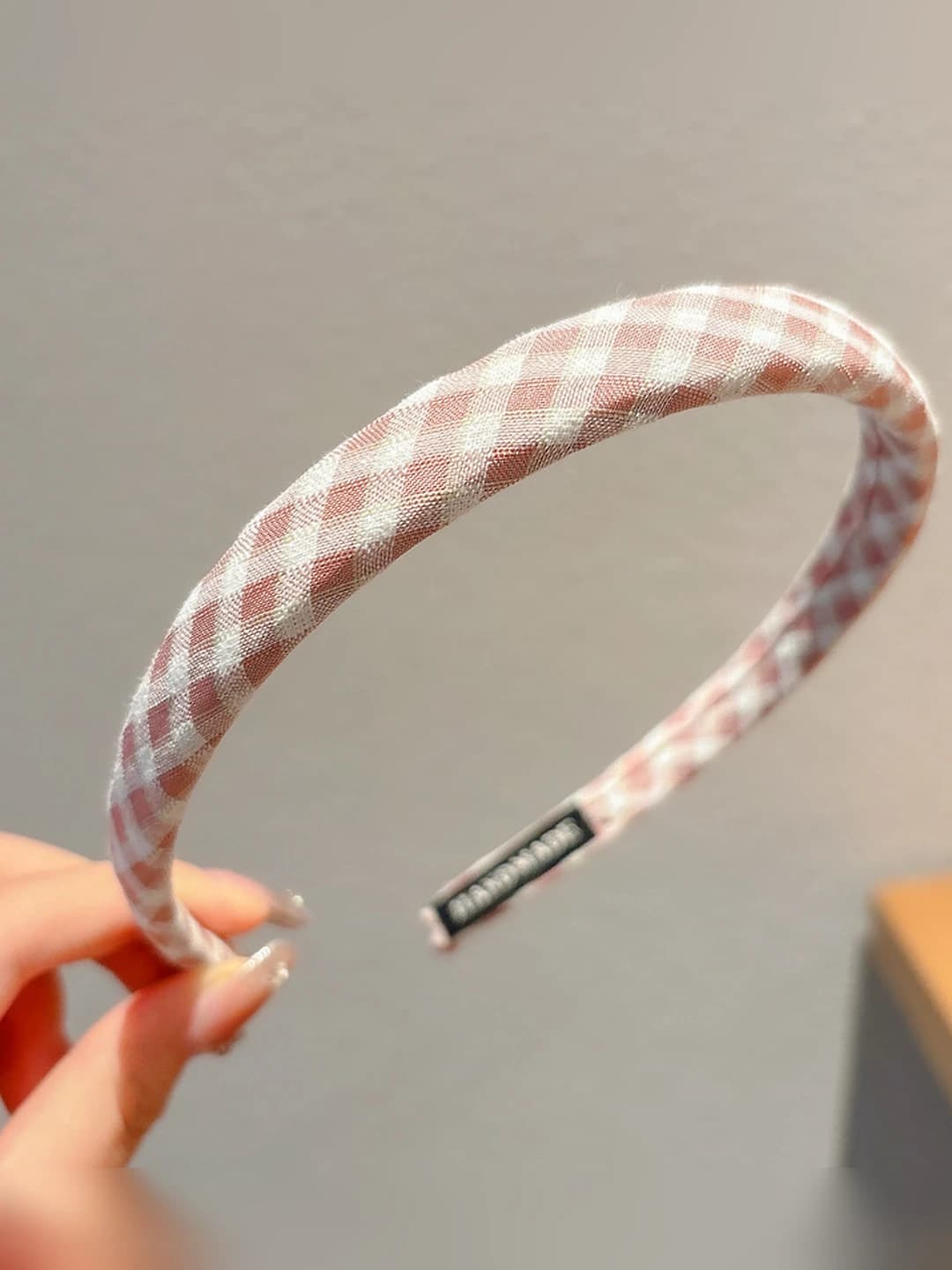 Pink plaid