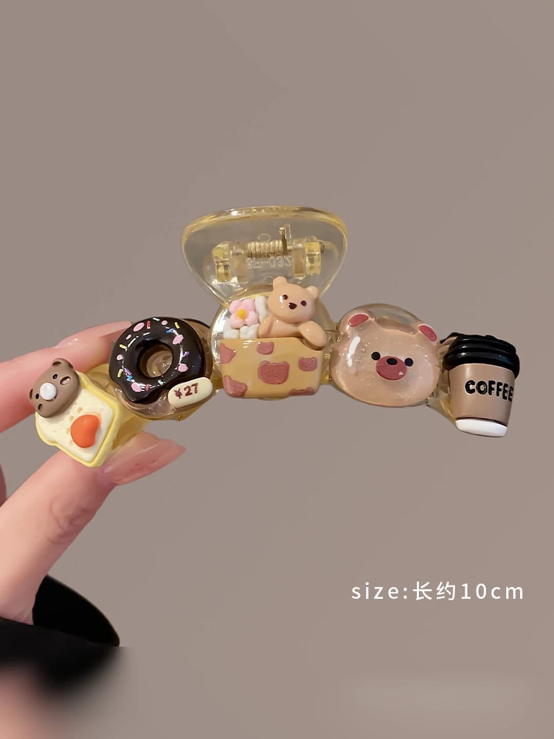 Clear, 10 cm