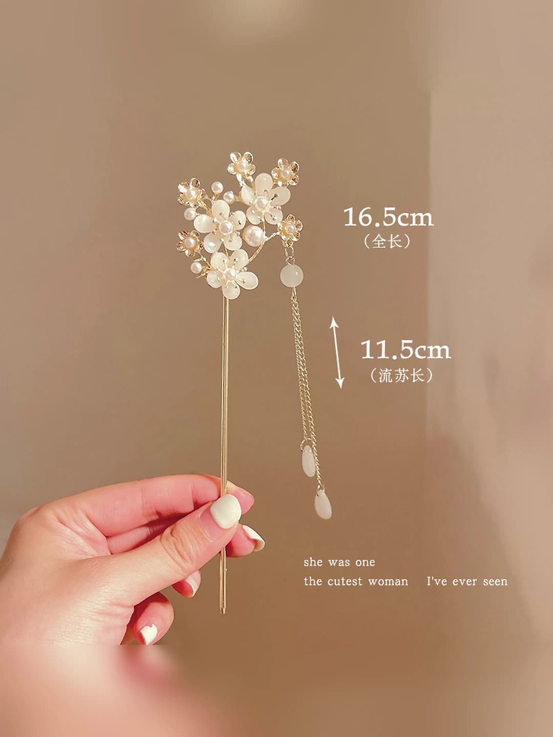 White flowers