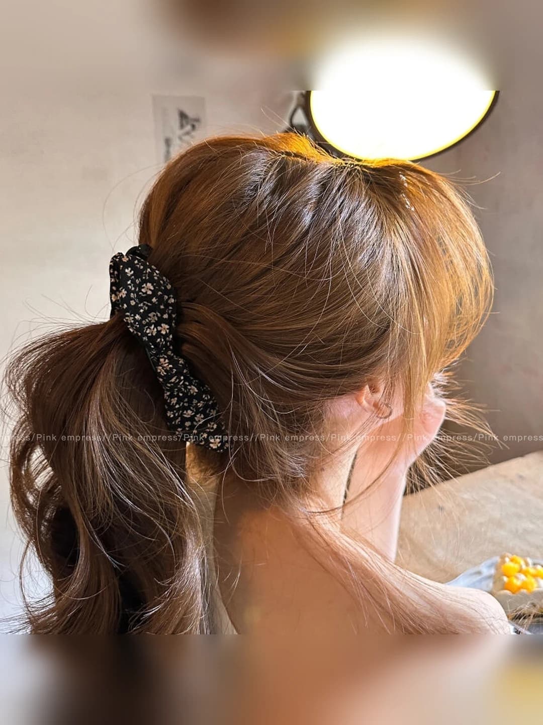 1# Black-white floral, 13.5 cm