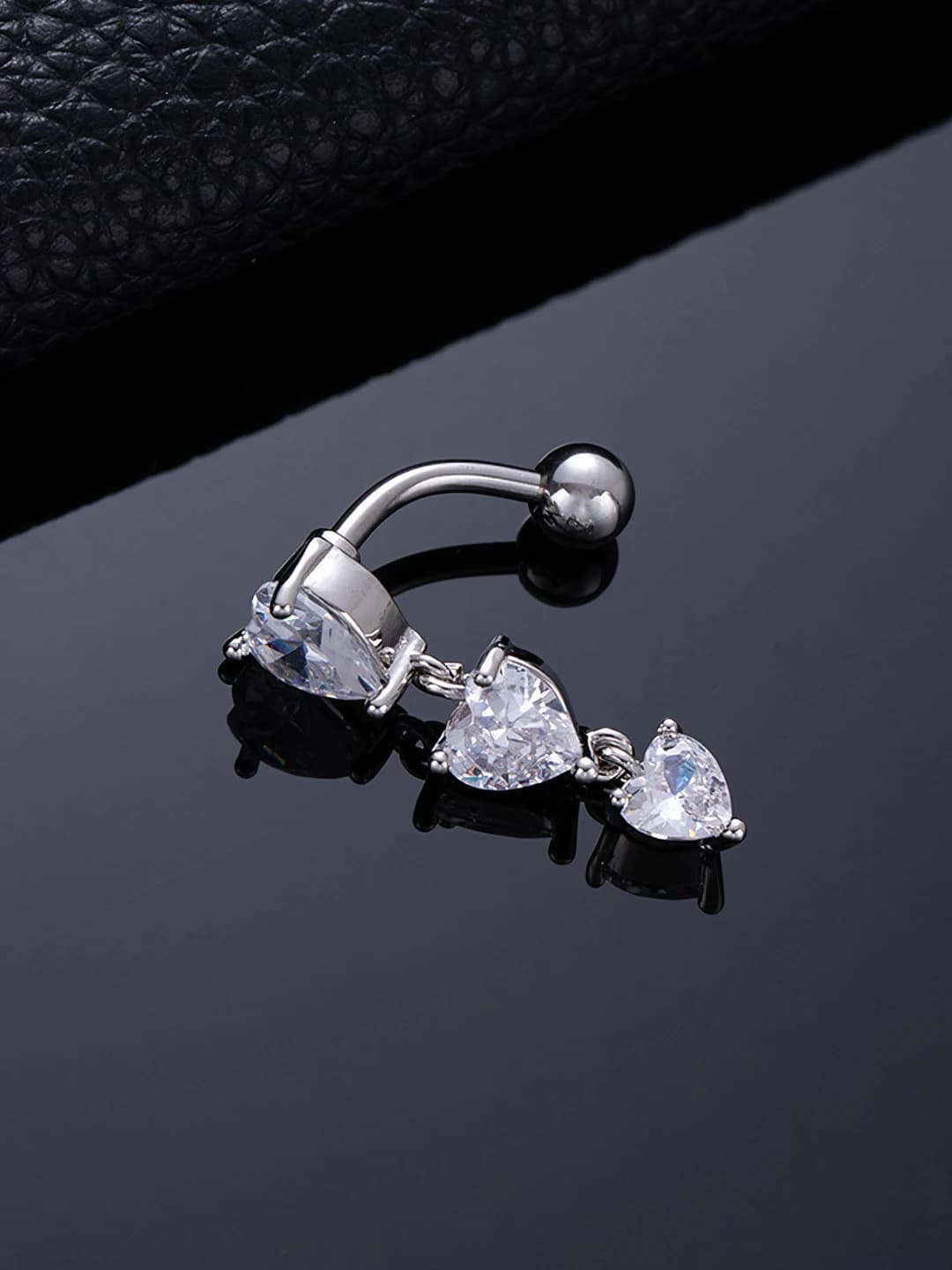3 hearts, silver