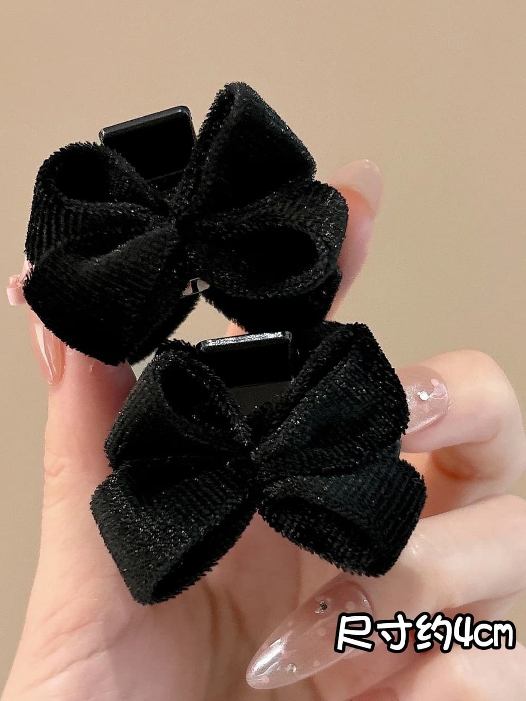 Black pair 4 cm