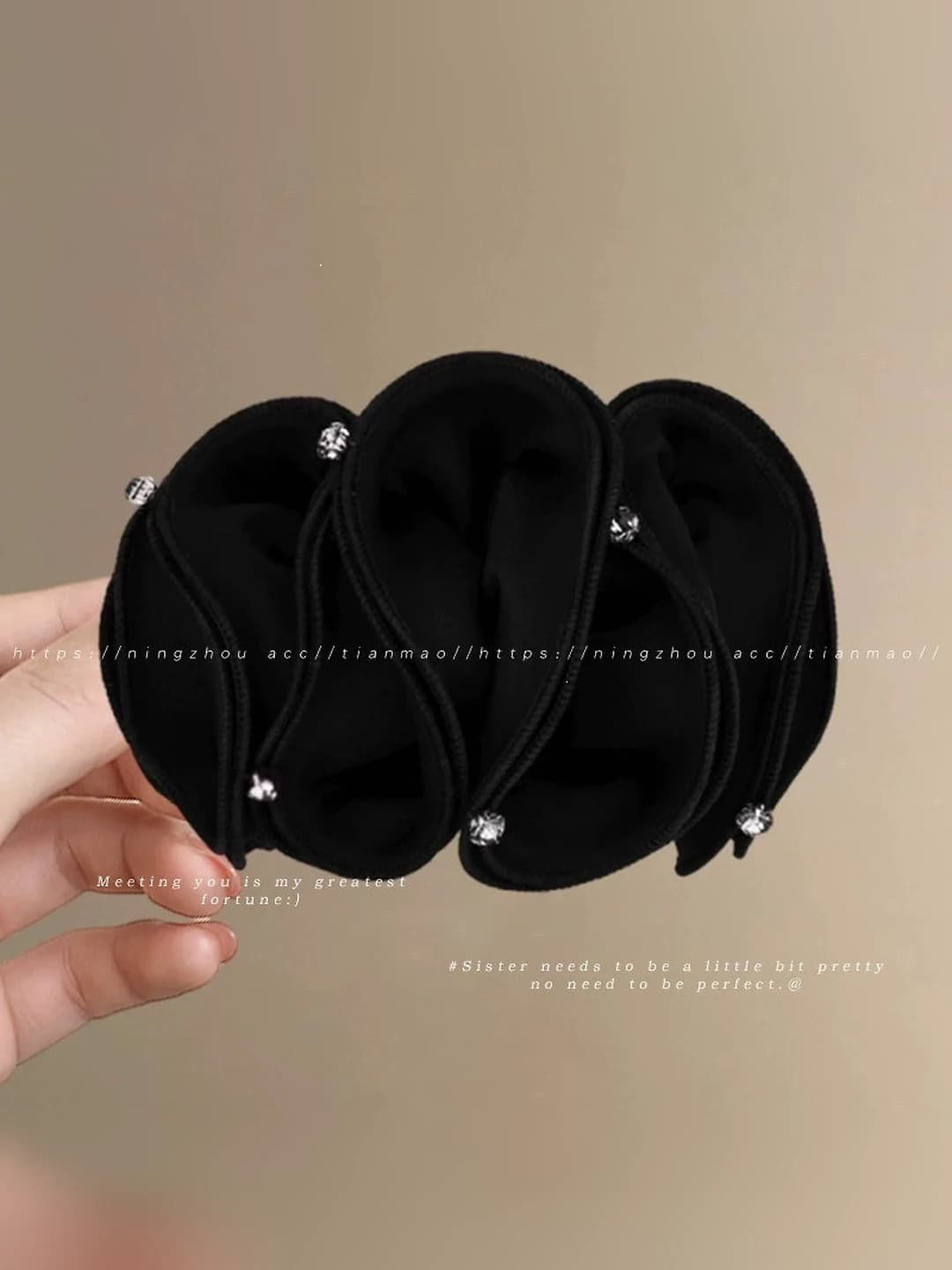 2# Black - base 9.5 cm, total 15 cm