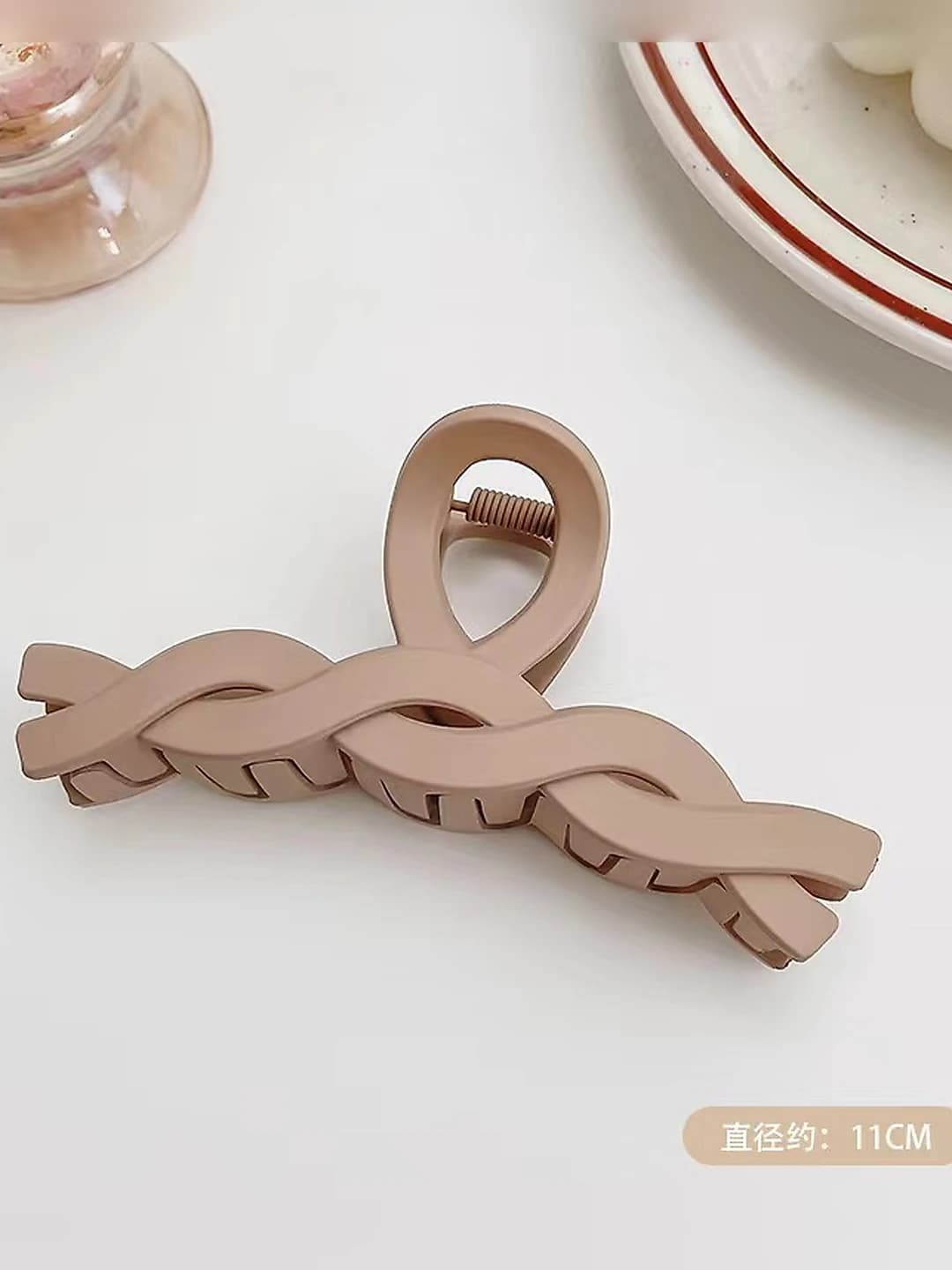 9# Coffee - twisted, 11x5 cm