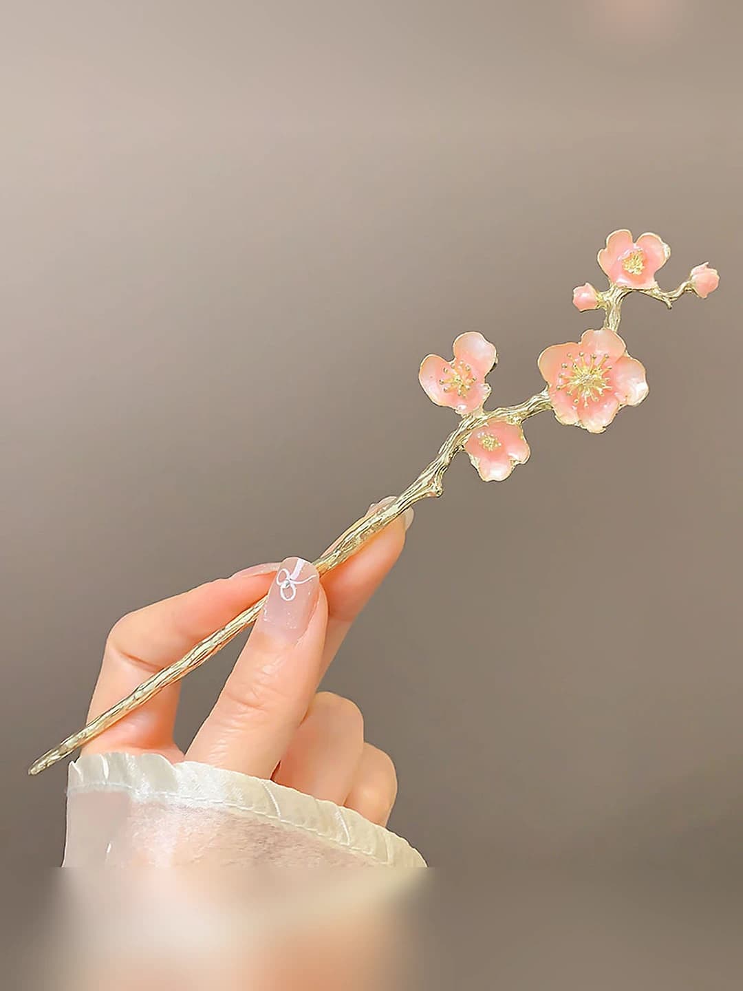 One plum blossom