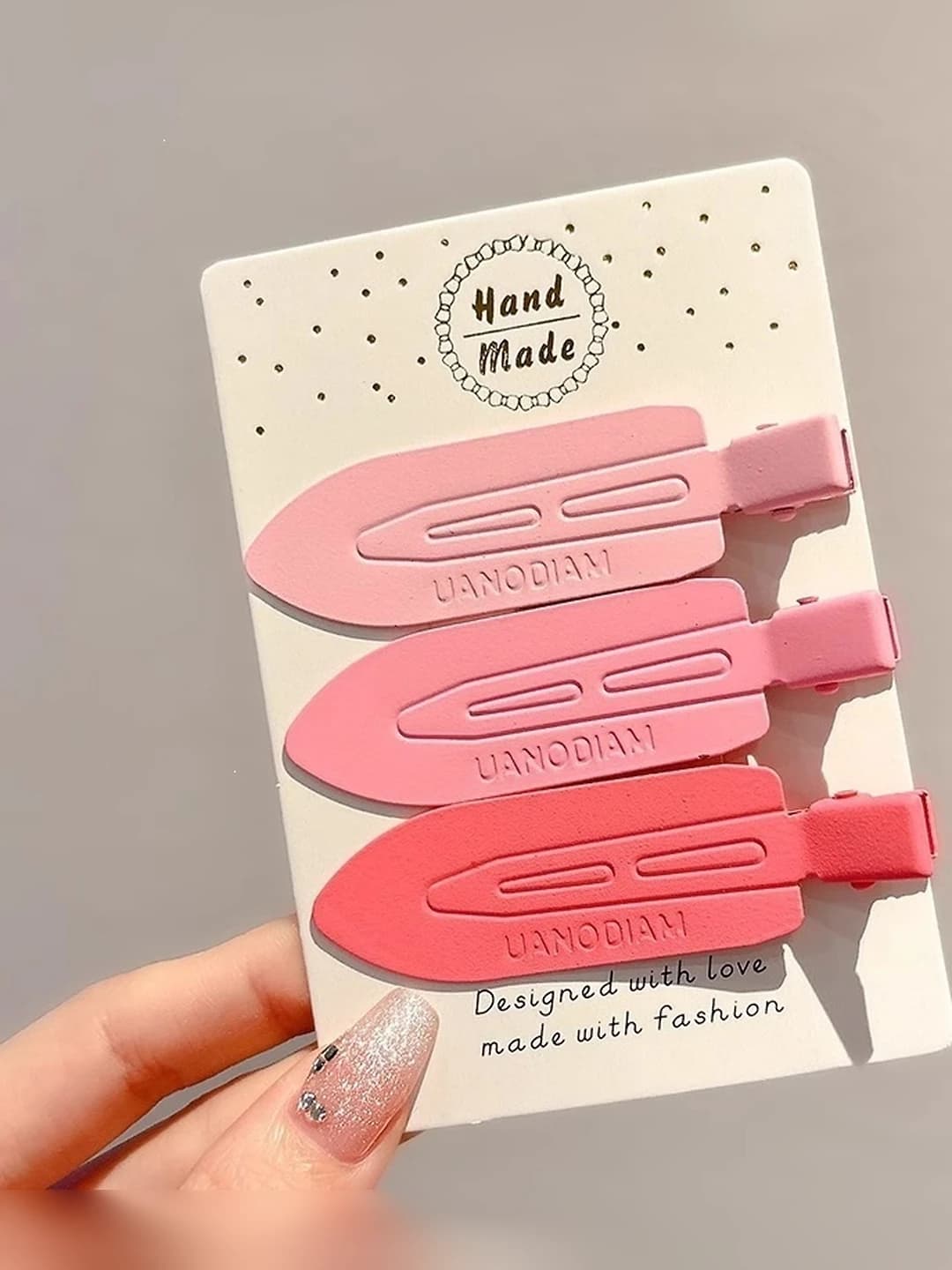 Pink - 3 pcs 7 cm