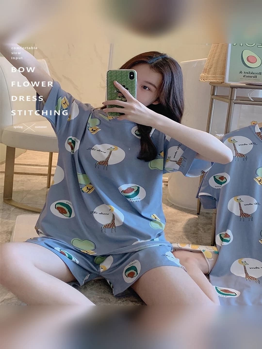 Double short - Avocado deer