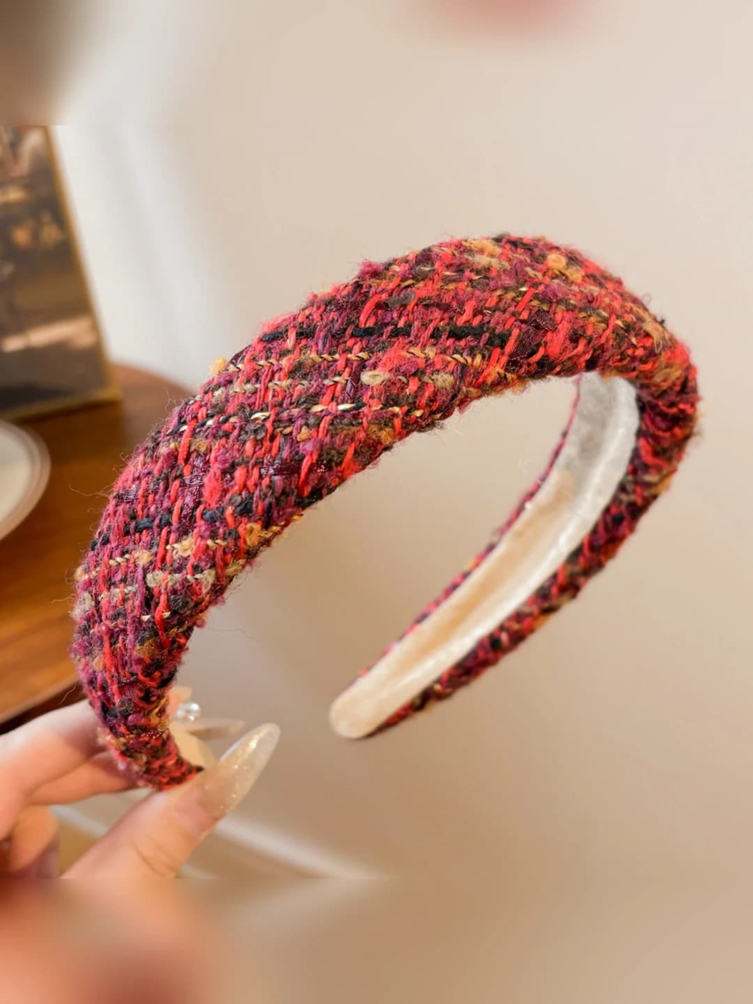 Red colorful headband