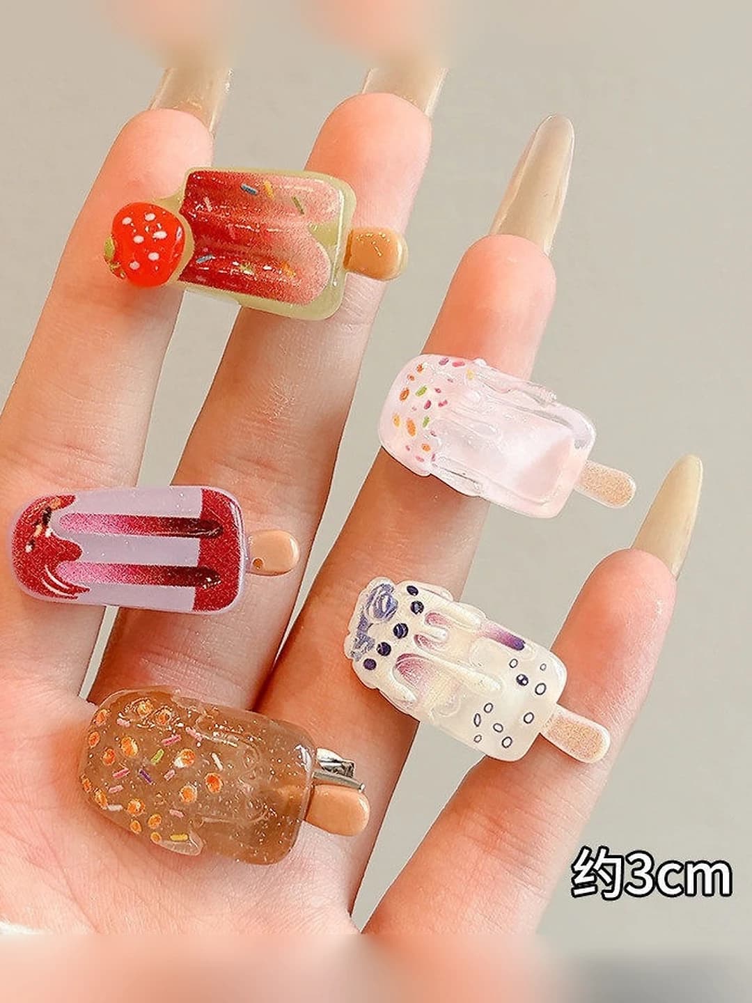 1# Popsicle small clip 3cm