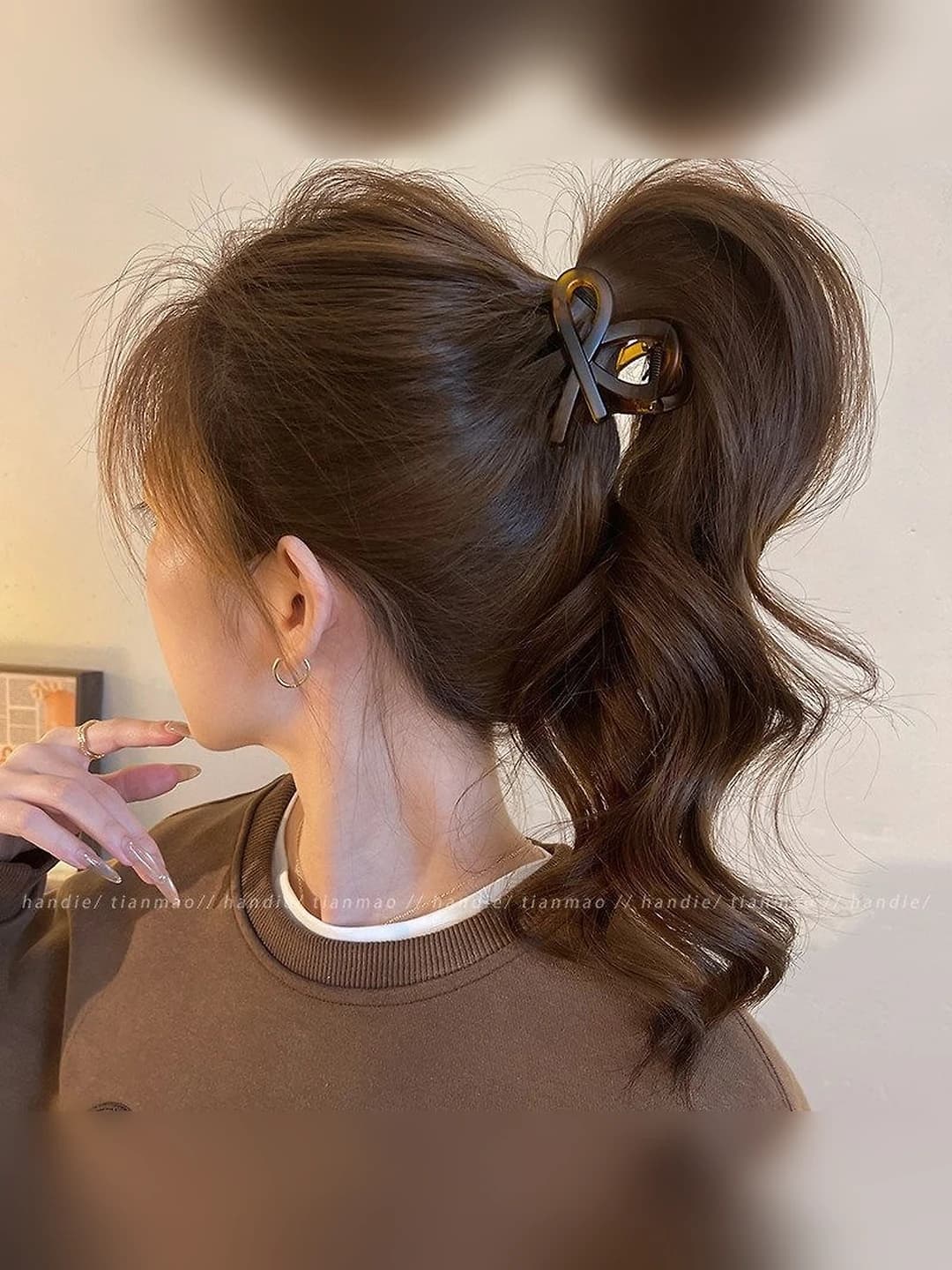9# Matte amber ~8 cm