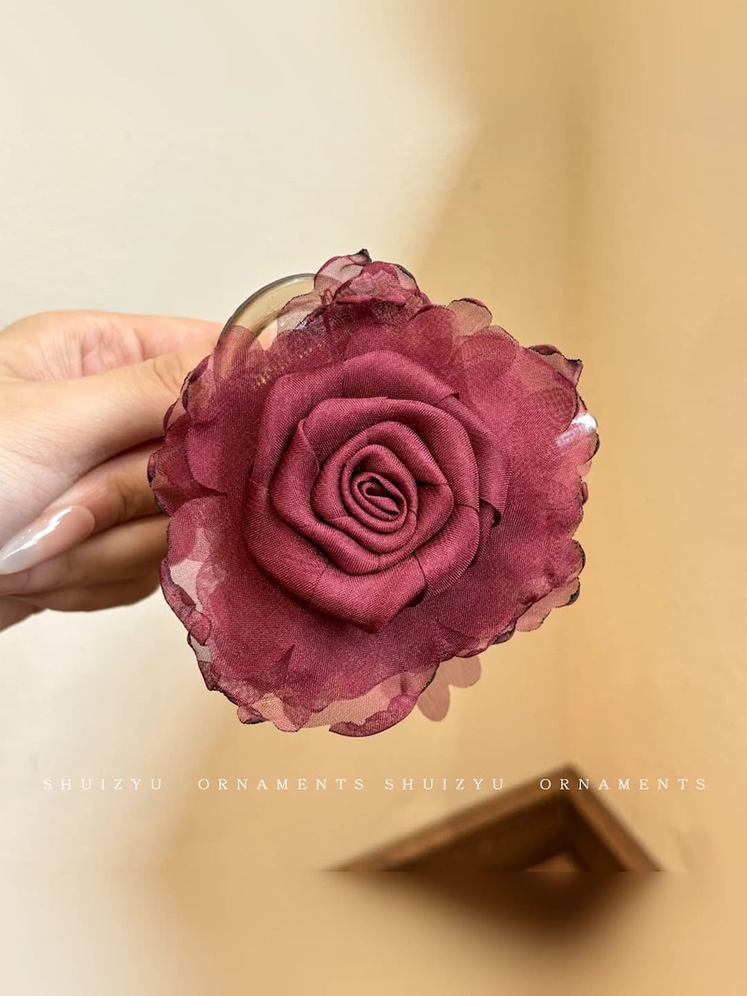 1# Wine red (8 cm)