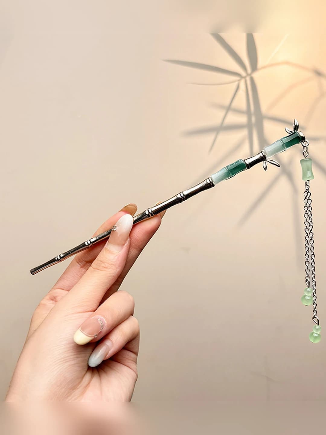 Серебристый бамбук, 17 см