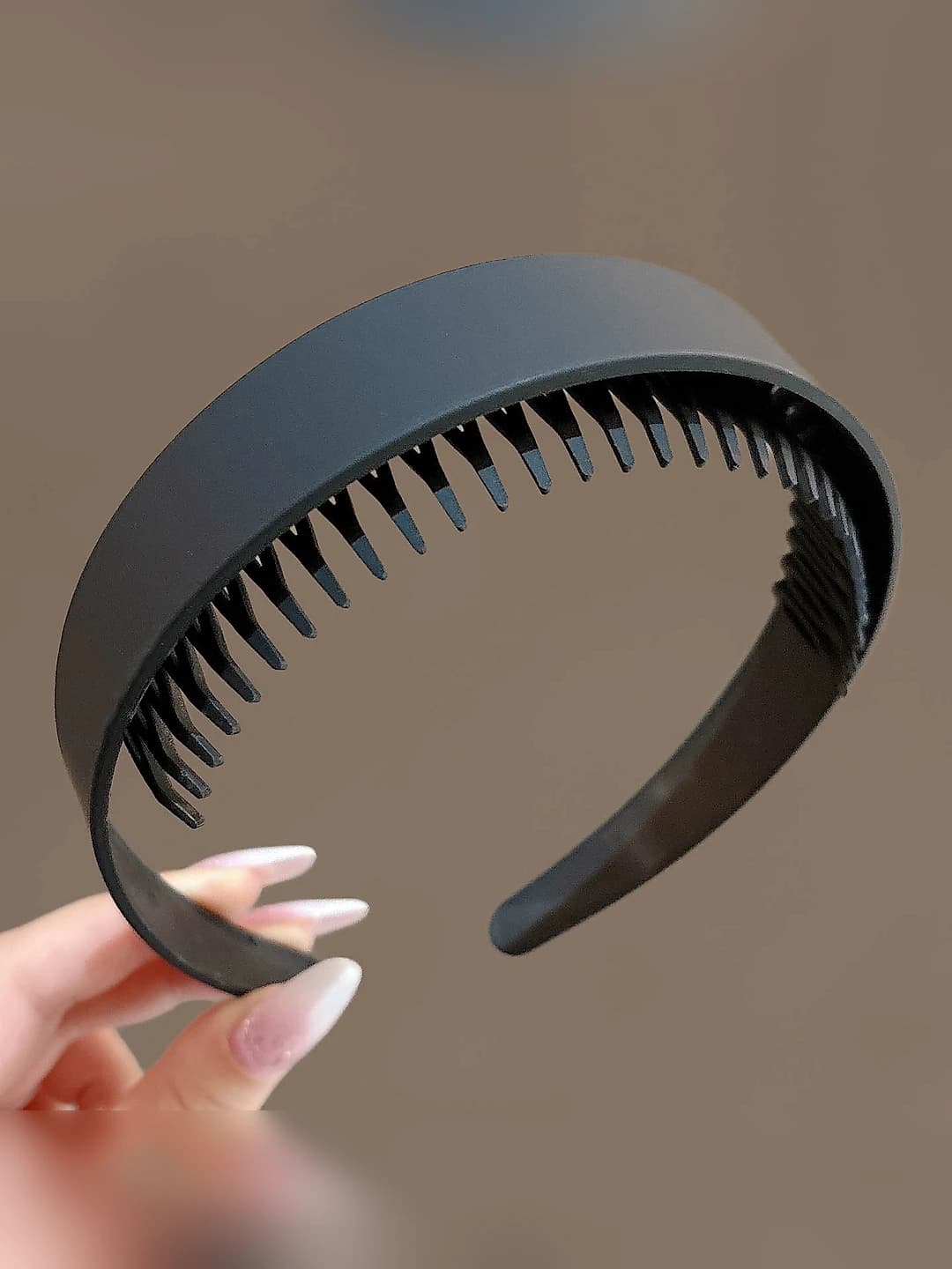 Matte black, 2.5 cm