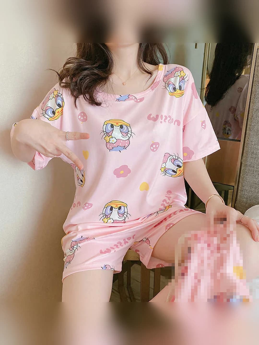 Short - Pink duck