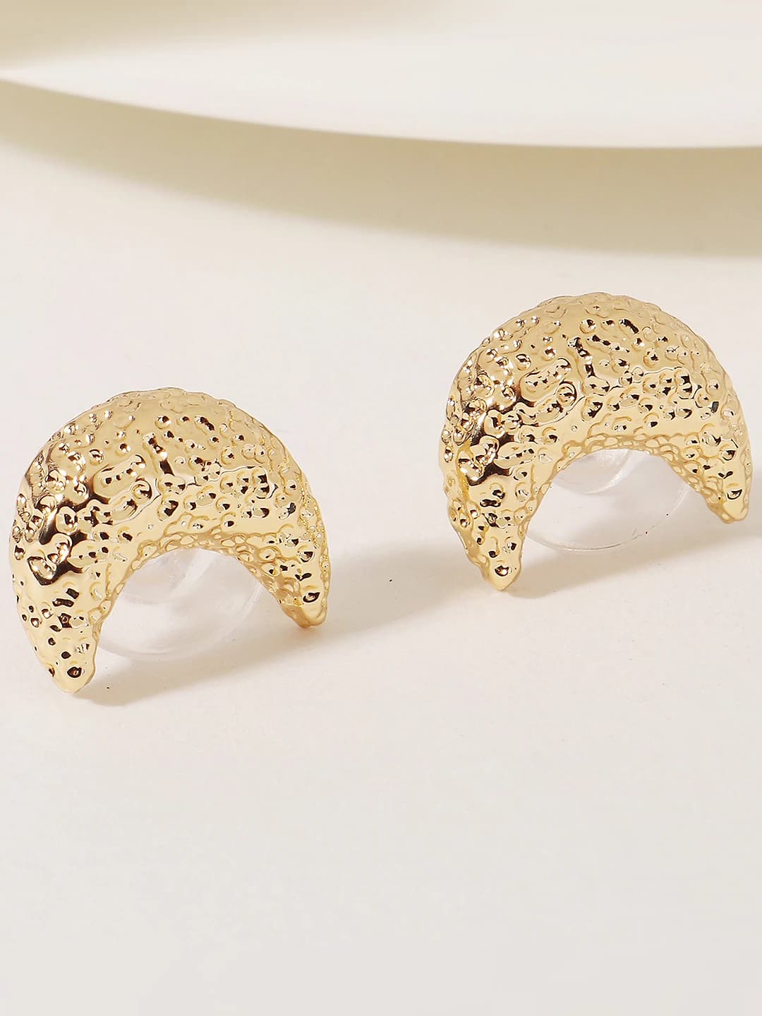 Gold party earrings ERS-J4322G