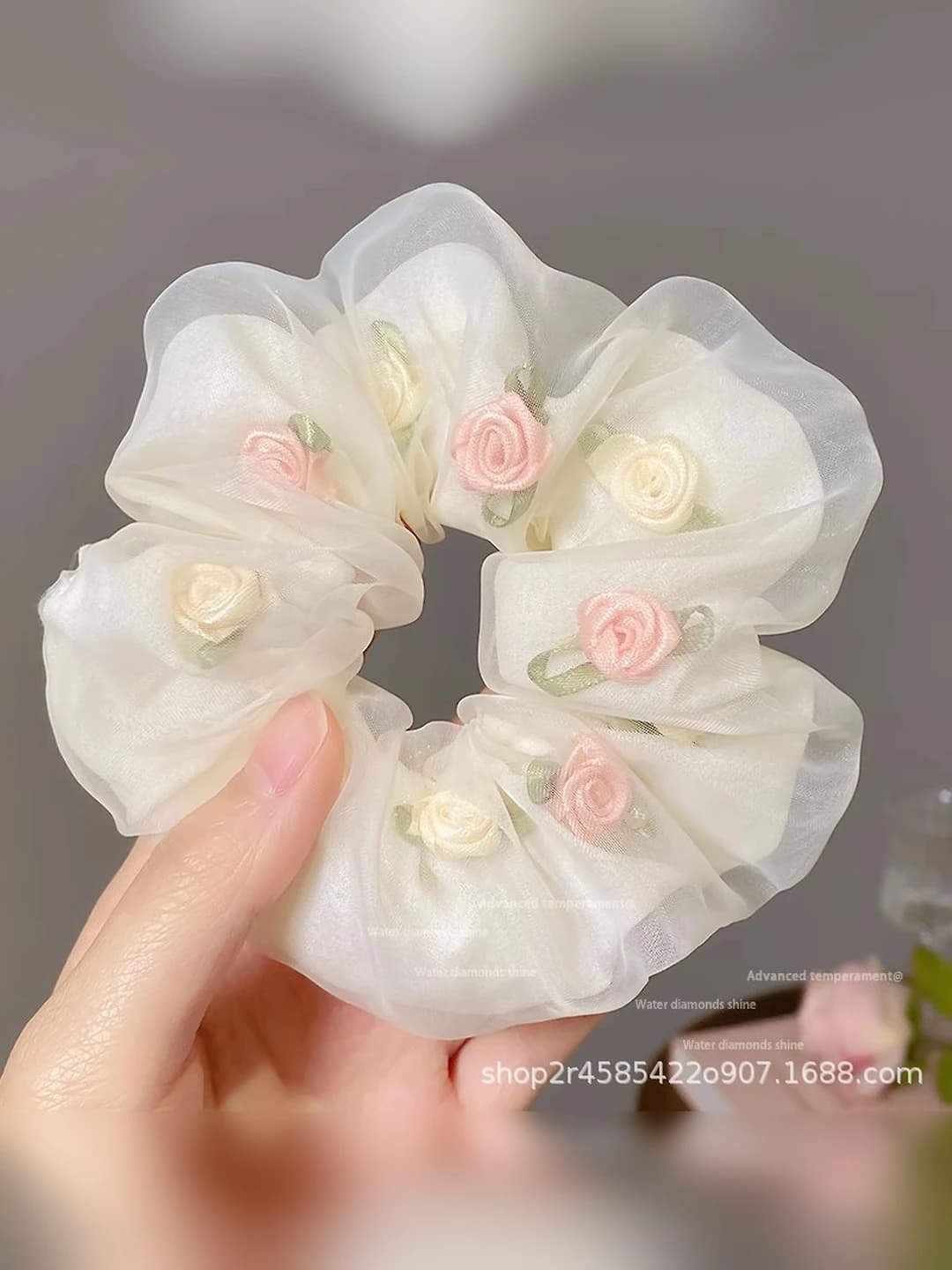 1# Atirgul, tulle, soch tasmasi