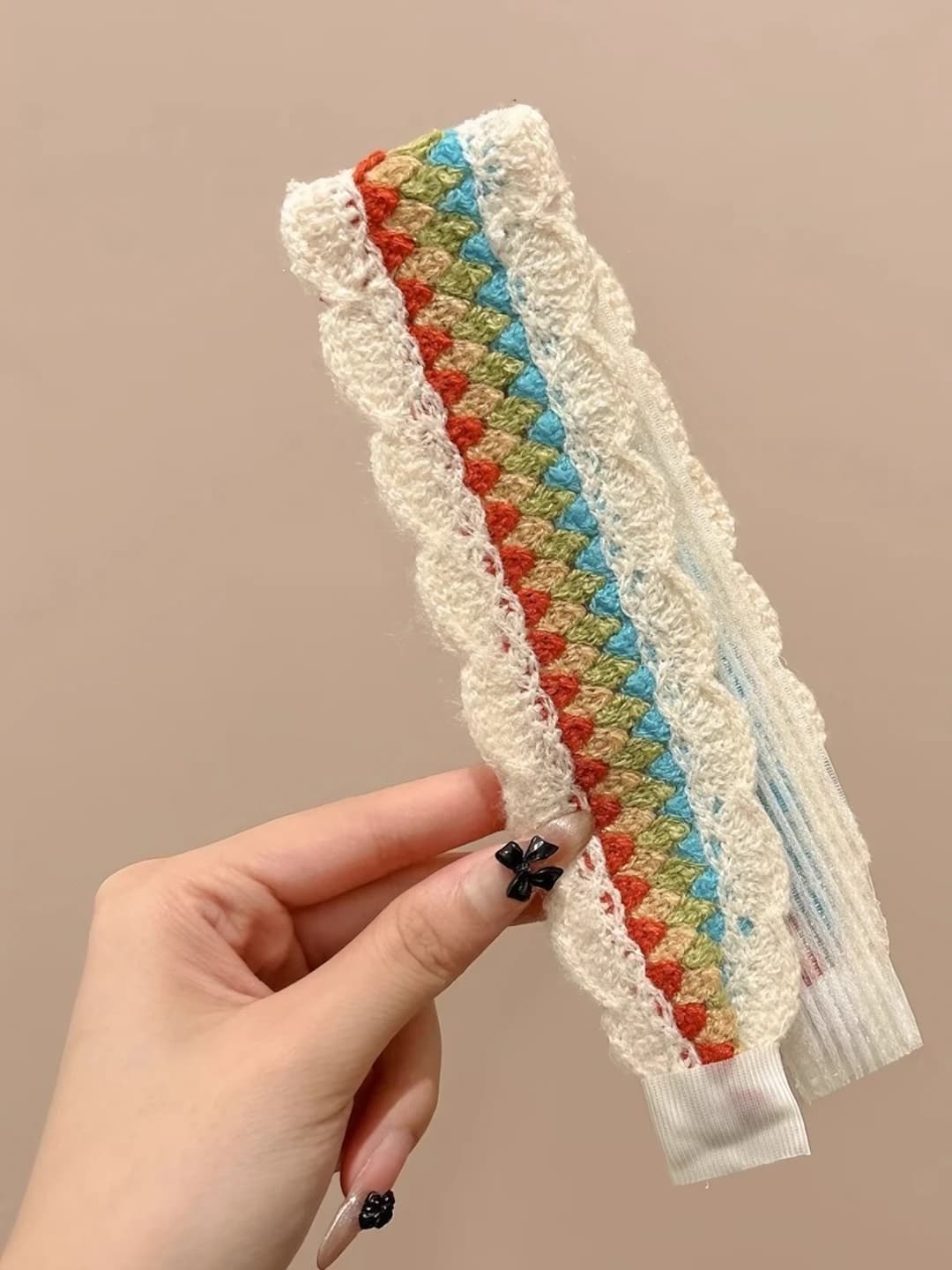 1# Five-color weave