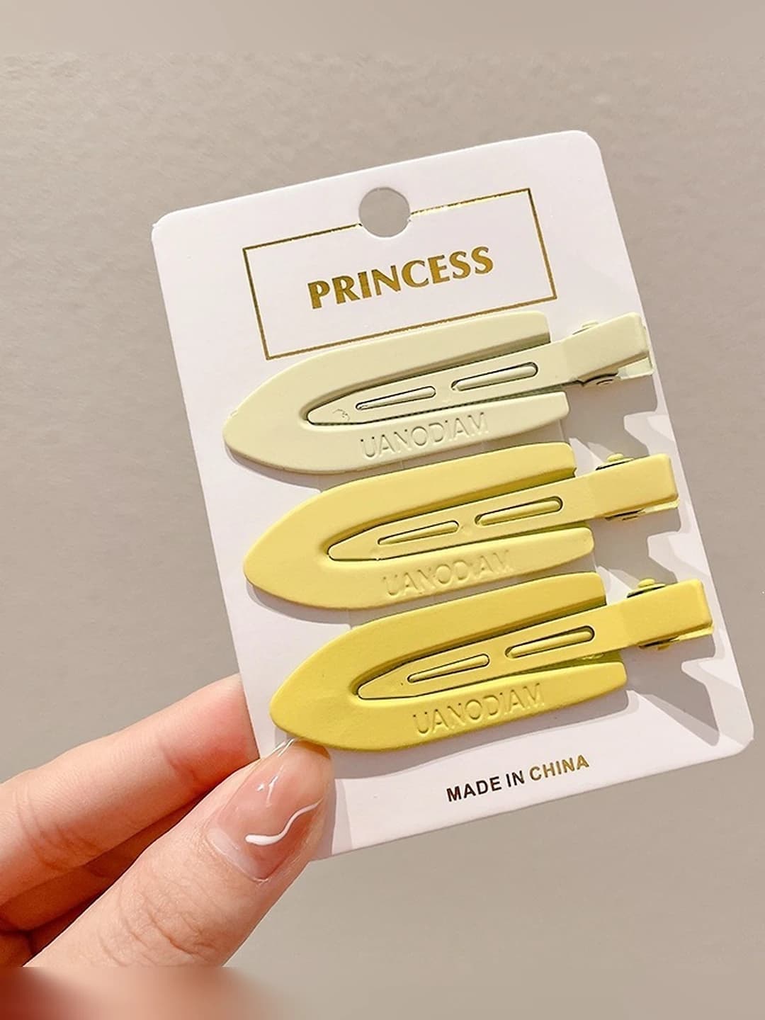1# Yellow - 3 pcs, 7 cm