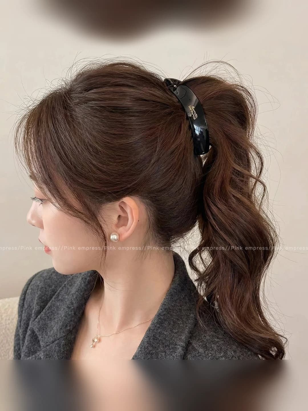 6# Black large 9.5cm