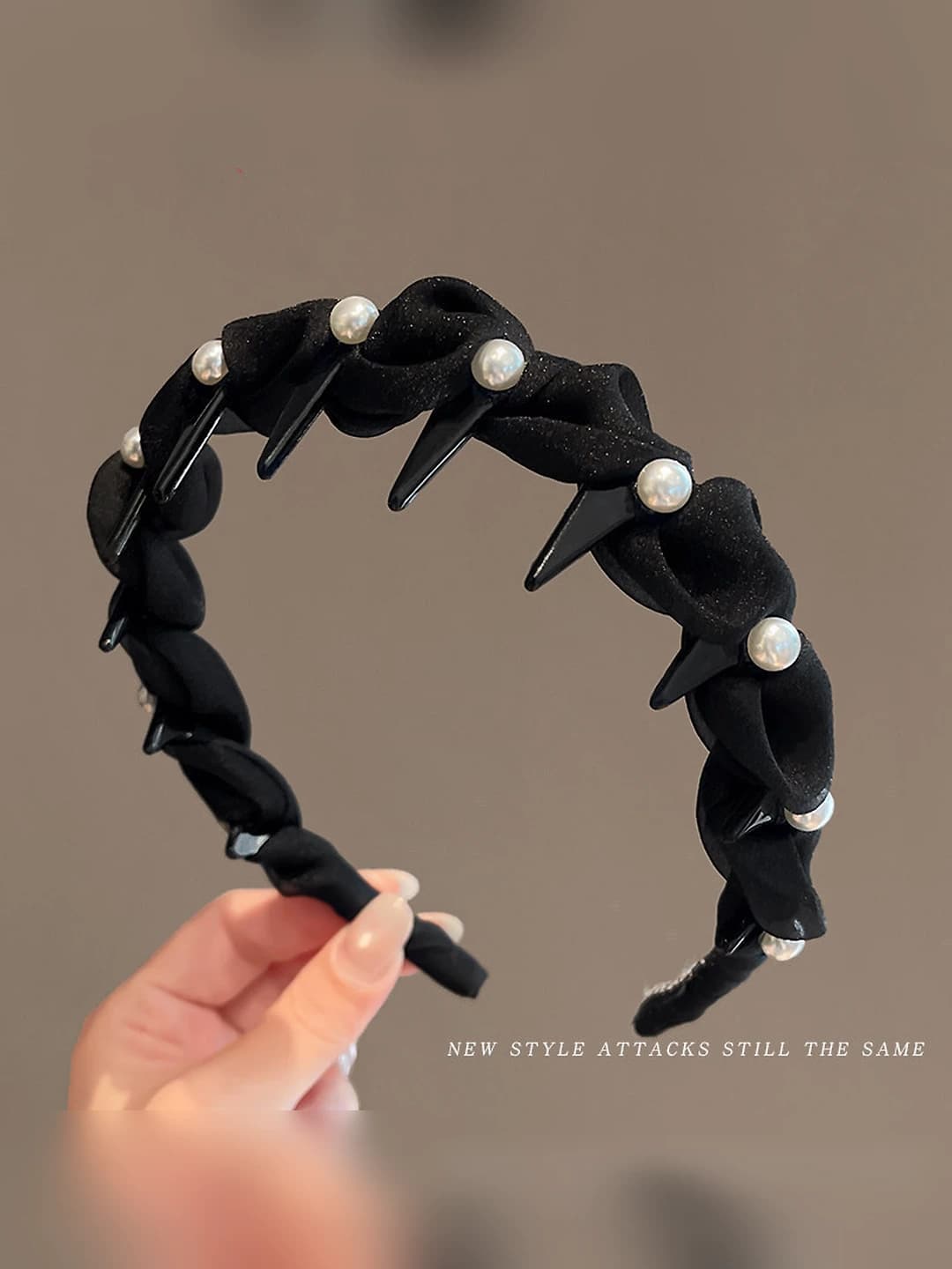 Black, pearl