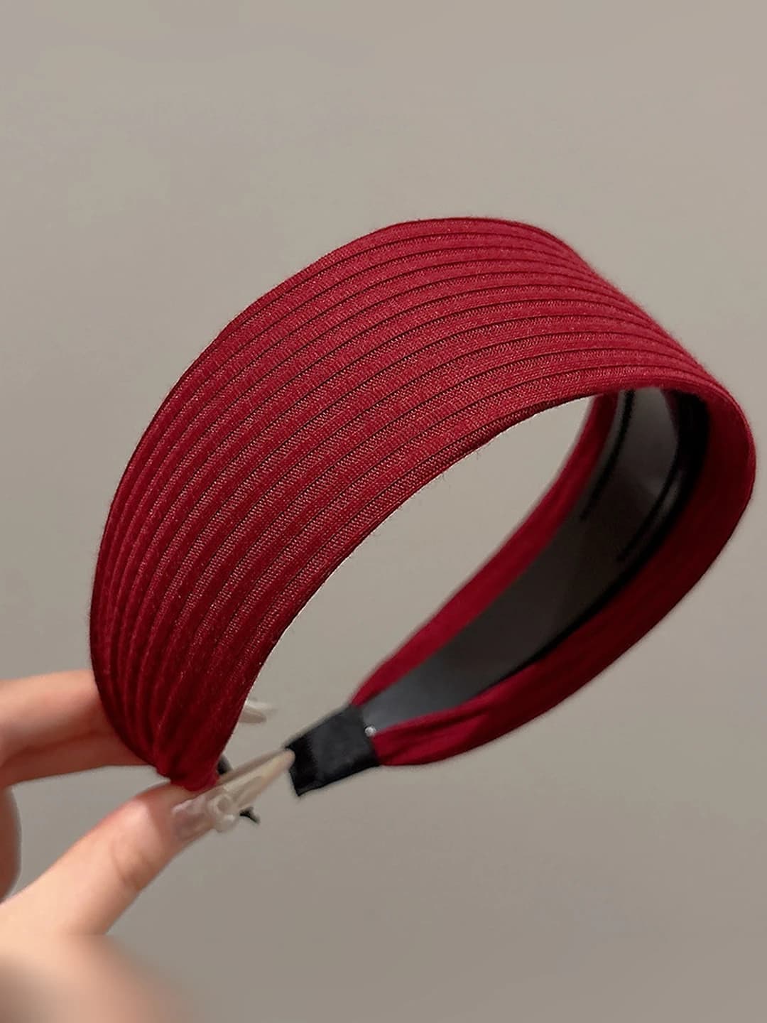 Wine red - width 5 cm