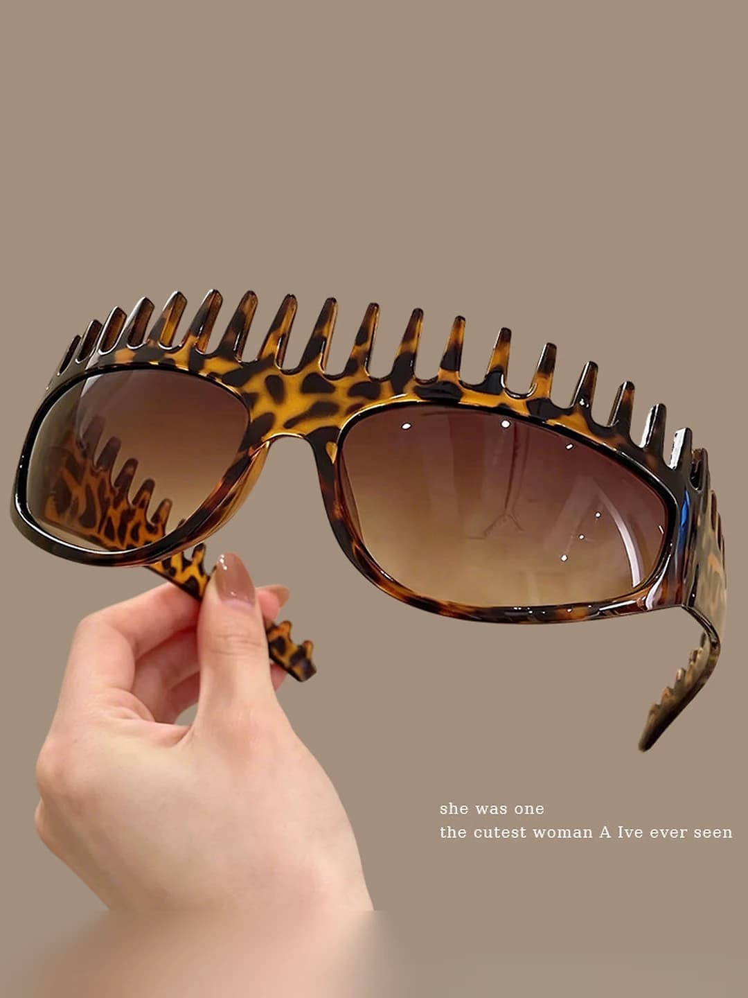 Leopard sunglasses headband
