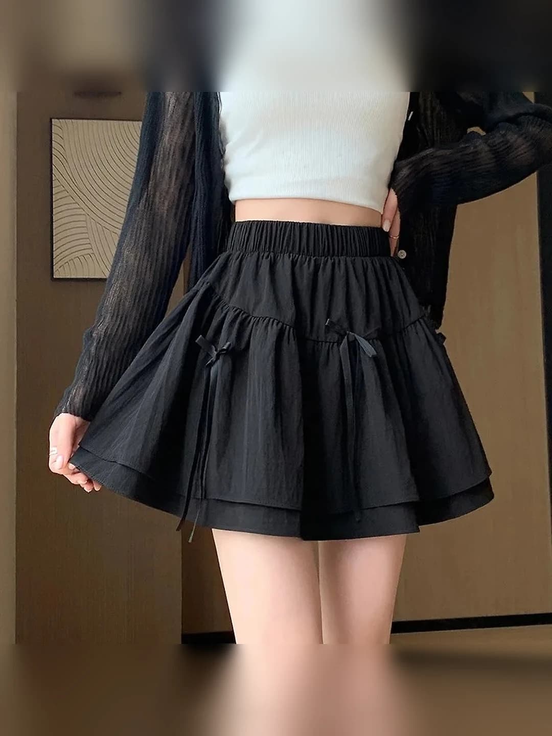 Black [With safety shorts]
