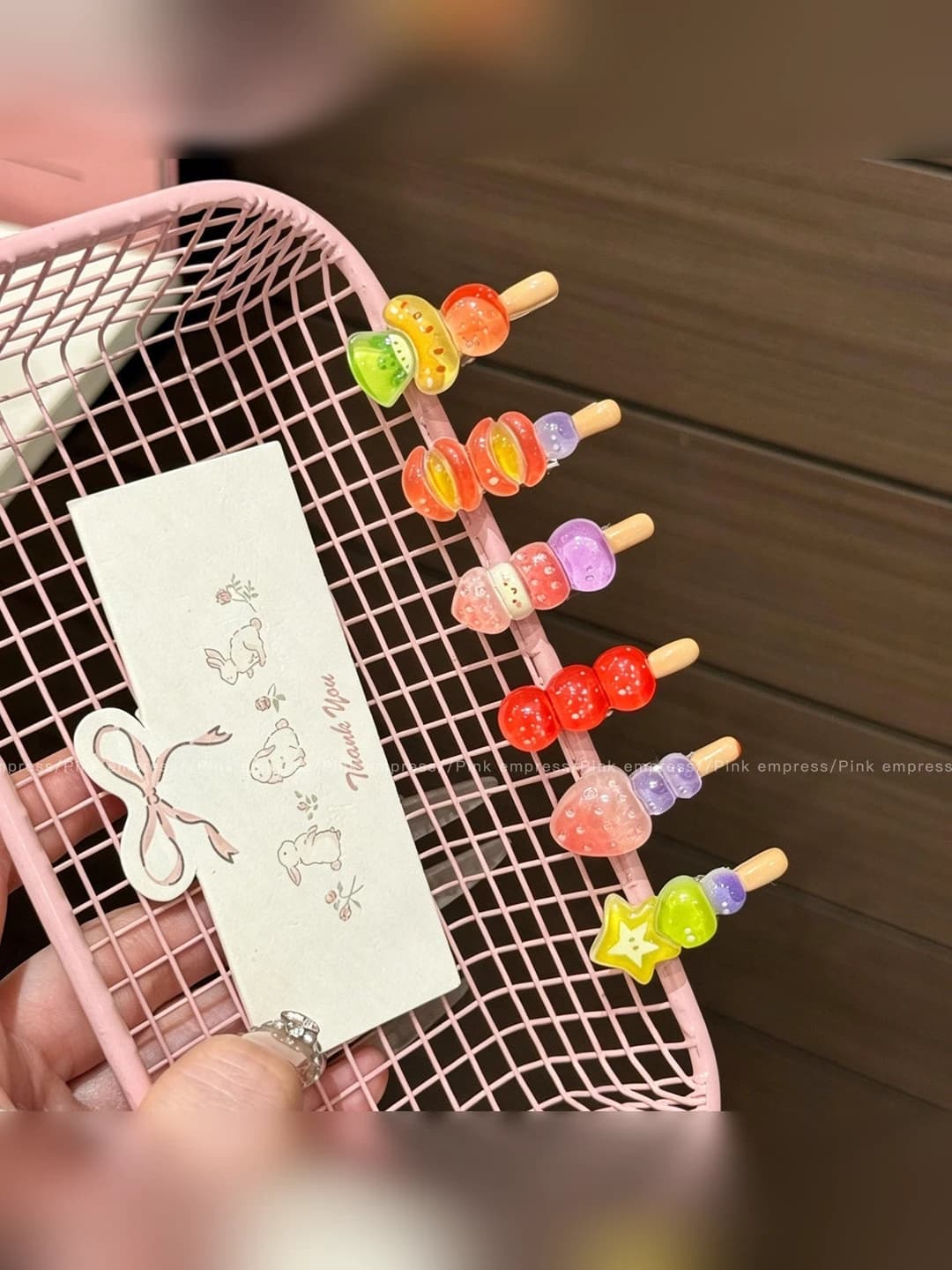 Macaron 6 pcs, 2.2 cm