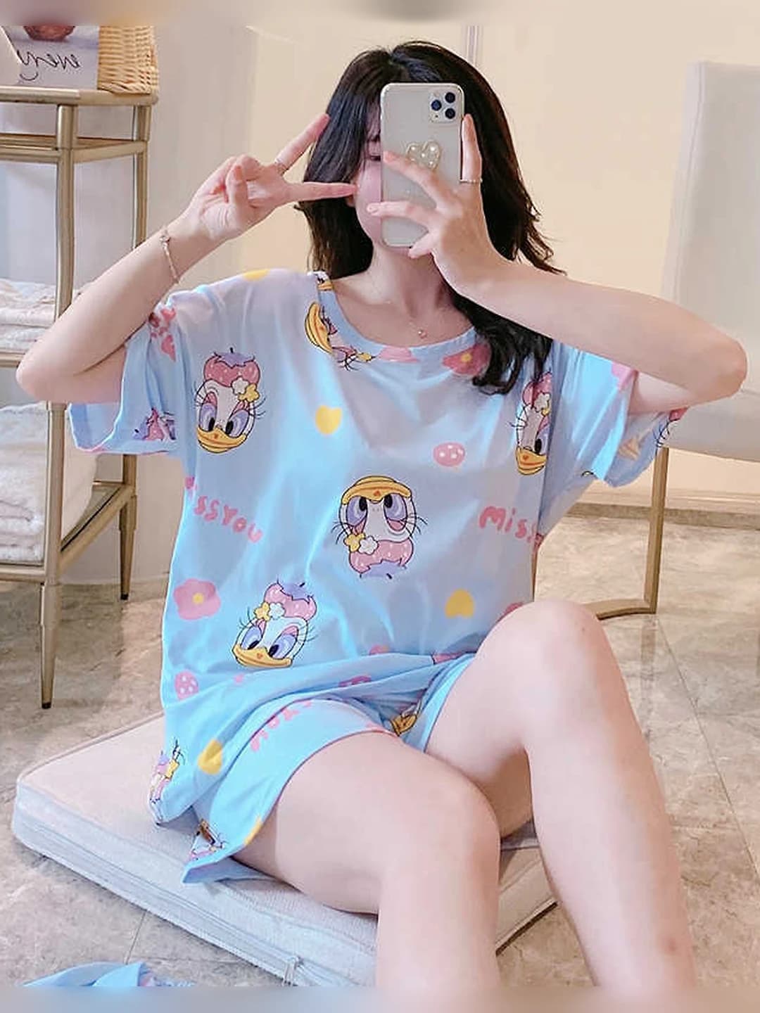 Short - Blue duck