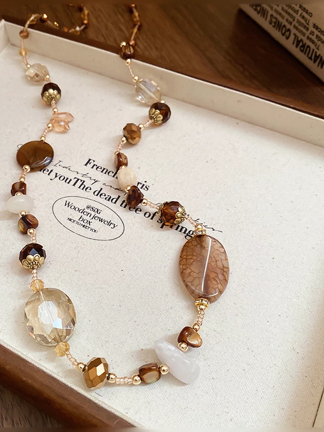 7# Necklace - Coffee