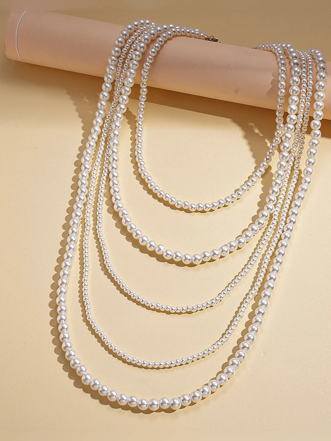 Necklace-White