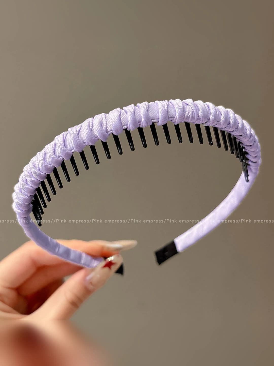 5# Braided purple, 1 cm