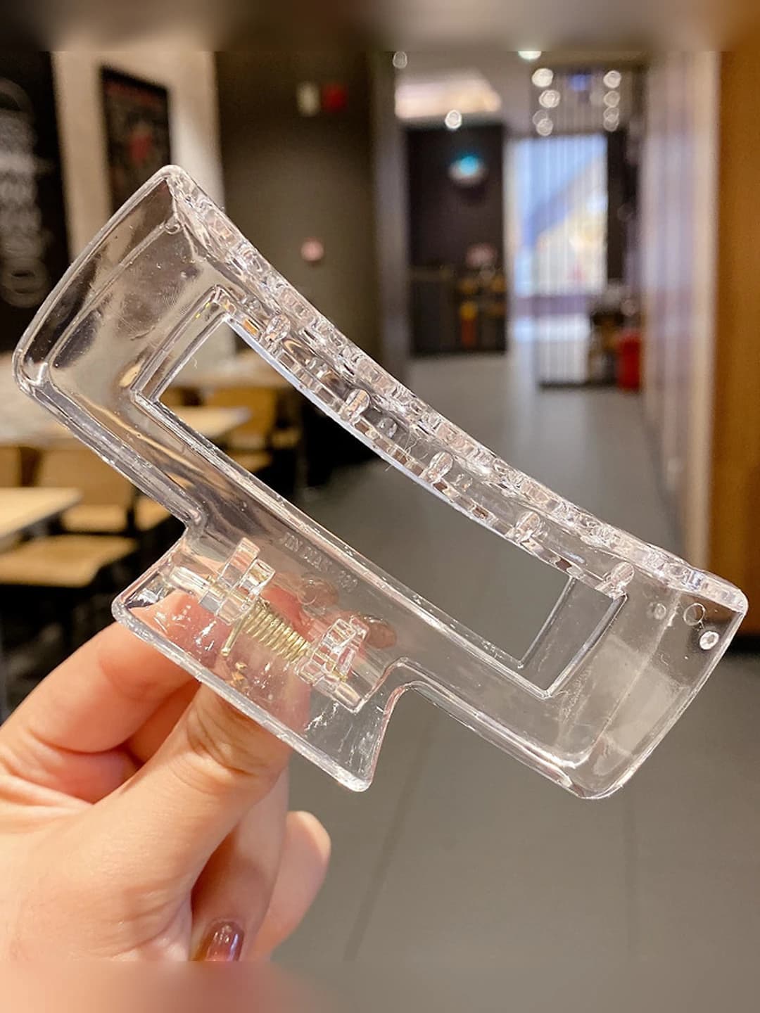 Clear large square