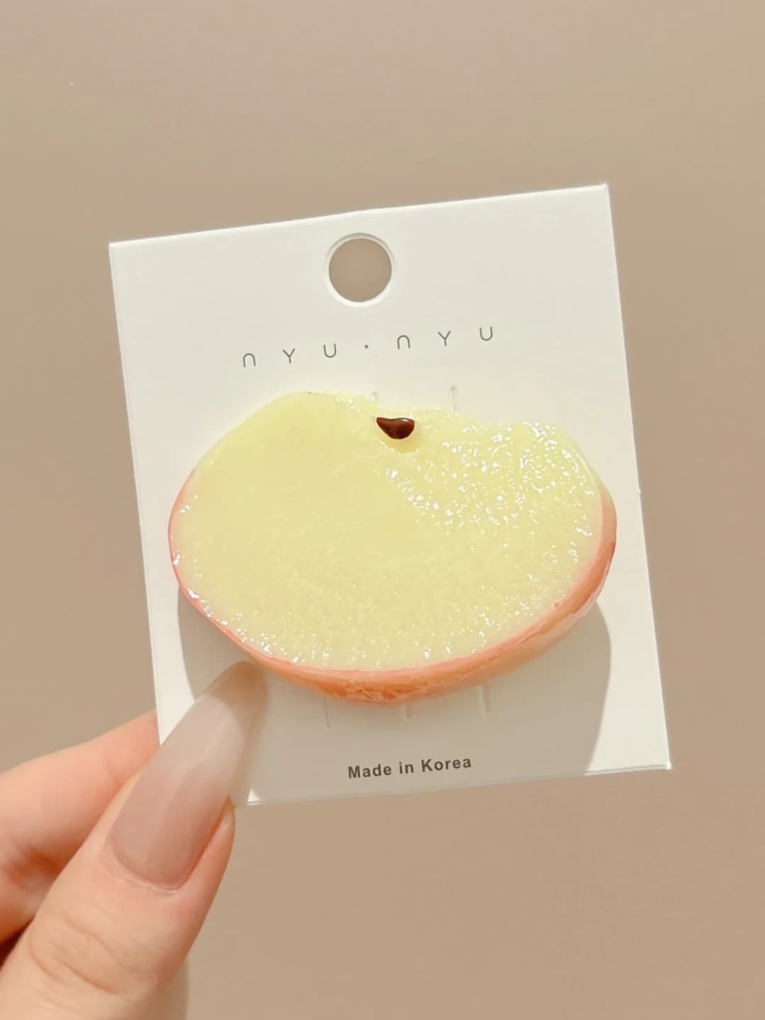 2# Red apple, 5.5 cm