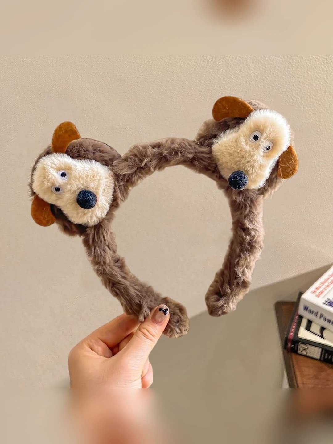 2# Plush dog headband