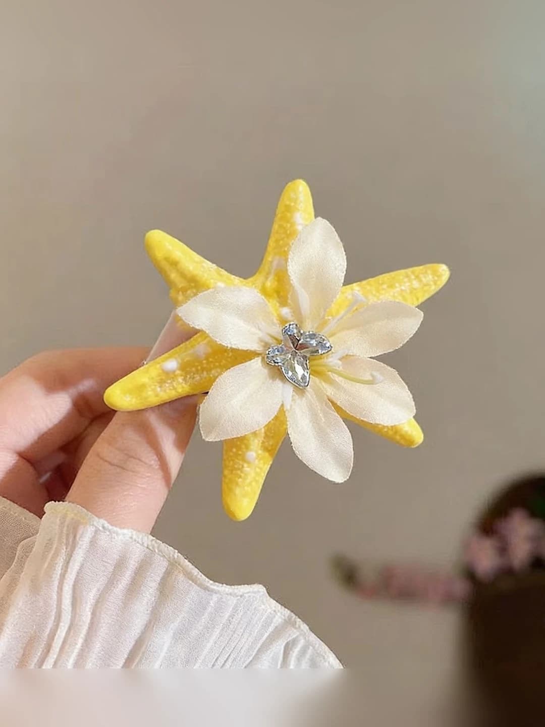 6# Lemon starfish, 5.5 cm