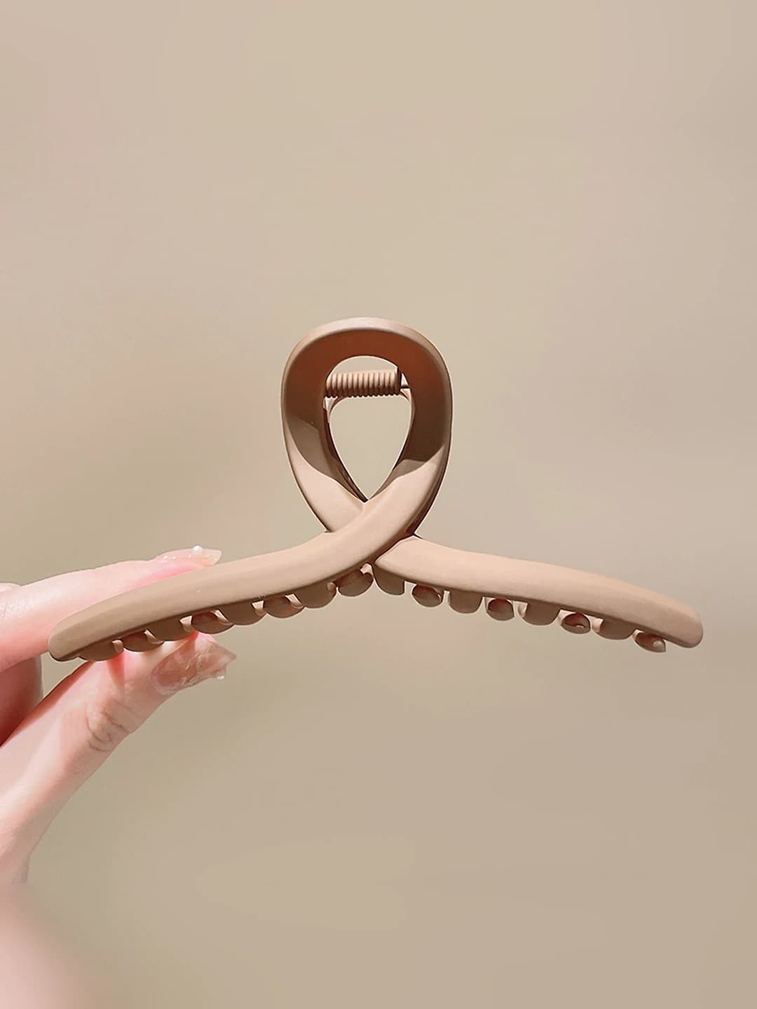 47# Large coffee Y-clip 13CM
