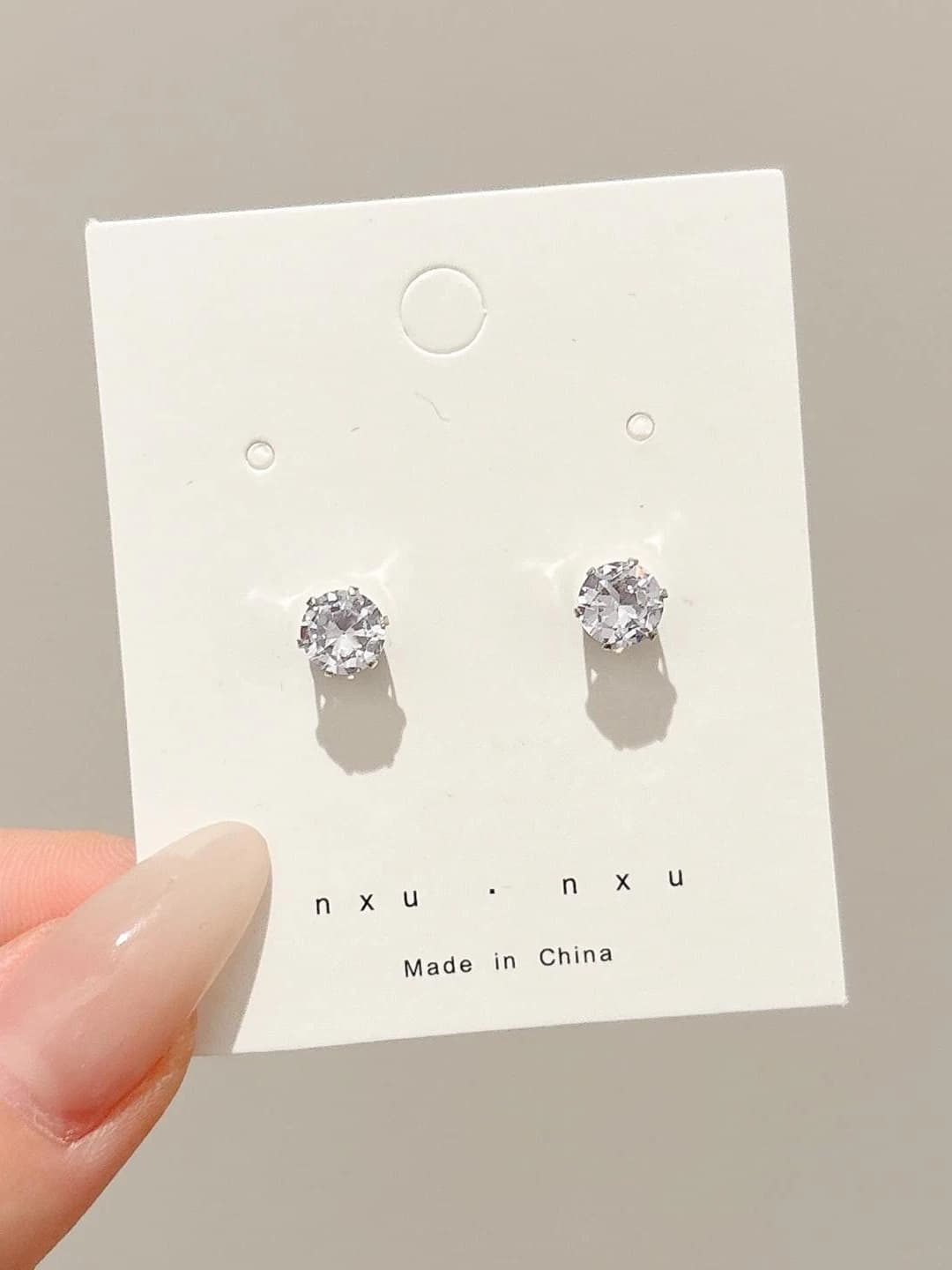 2# 6MM magnetic ear clips pair