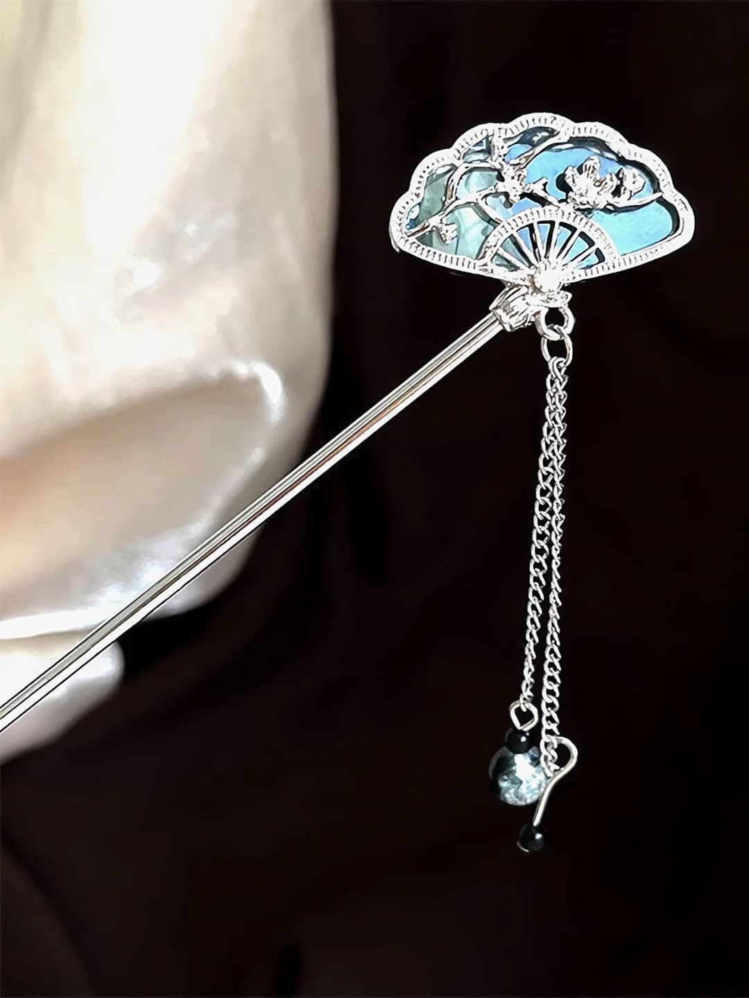 11# Fan-shaped hair pin ~16 cm