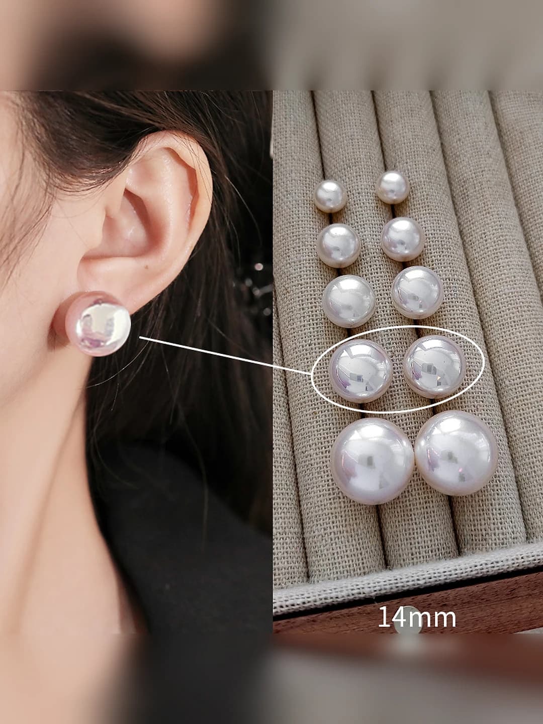 14mm pink pearl